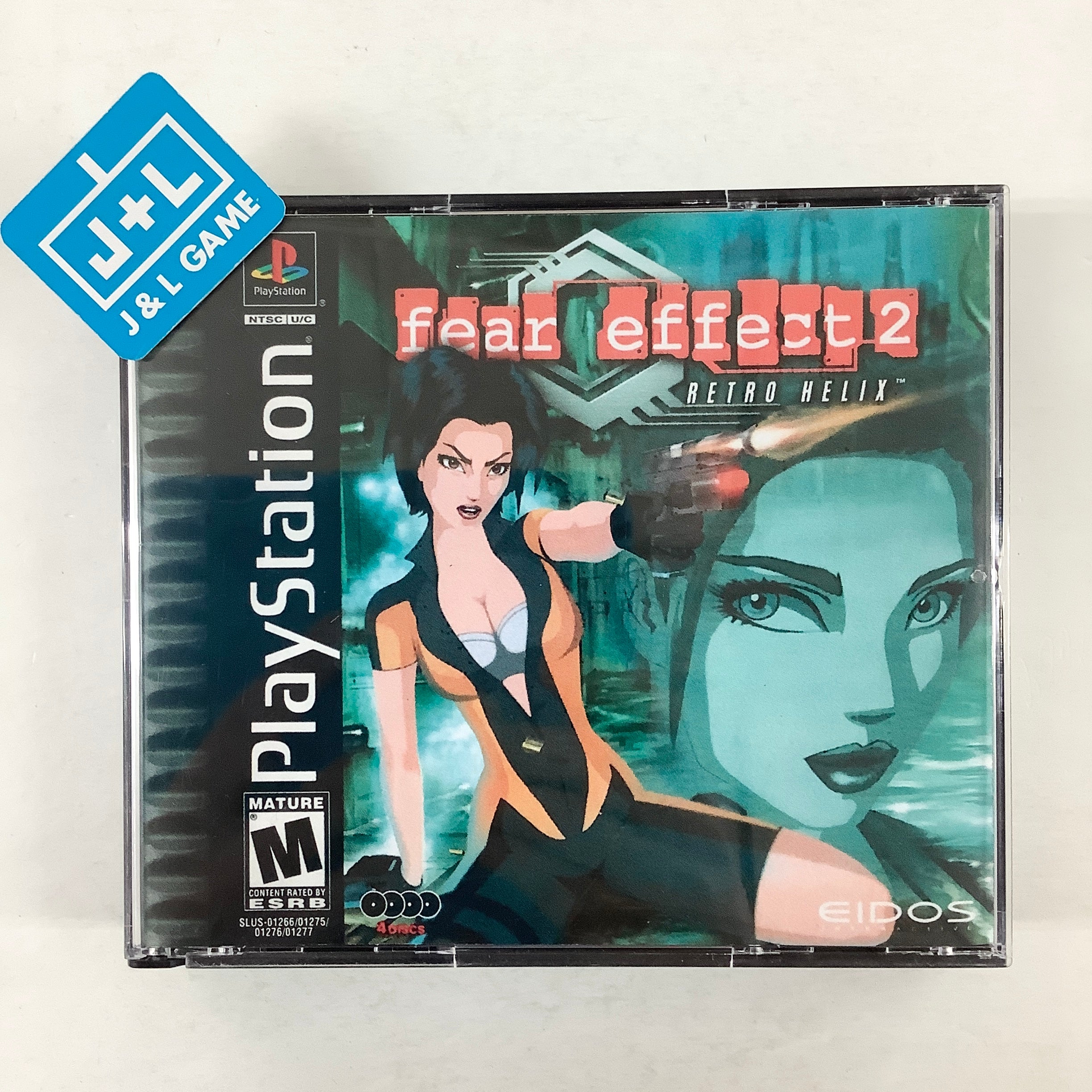 Fear Effect 2: Retro Helix  - (PS1) PlayStation 1 [Pre-Owned] Video Games Eidos Interactive   