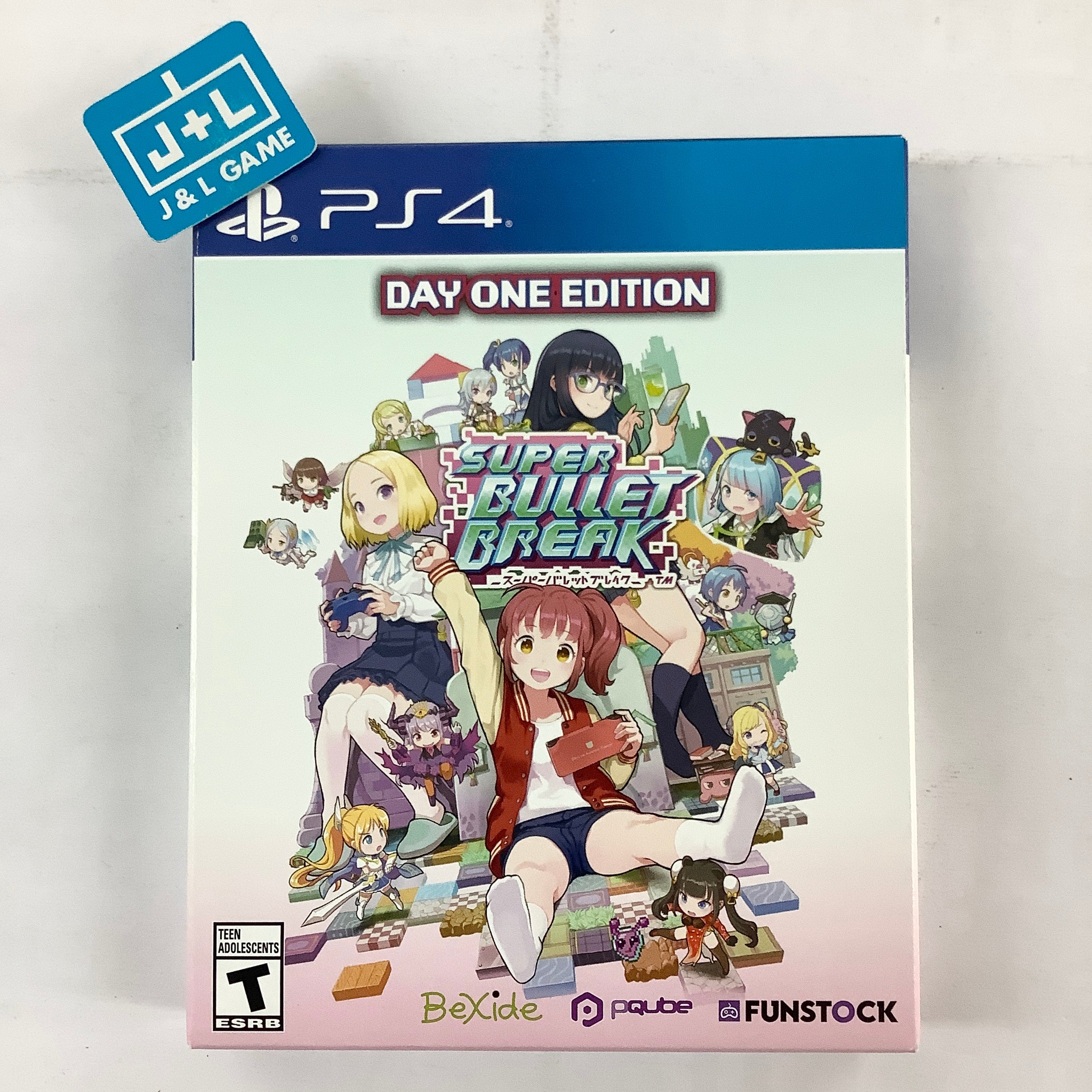 Super Bullet Break (Day 1 Edition) - (PS4) PlayStation 4 [UNBOXING] Video Games FUNSTOCK   