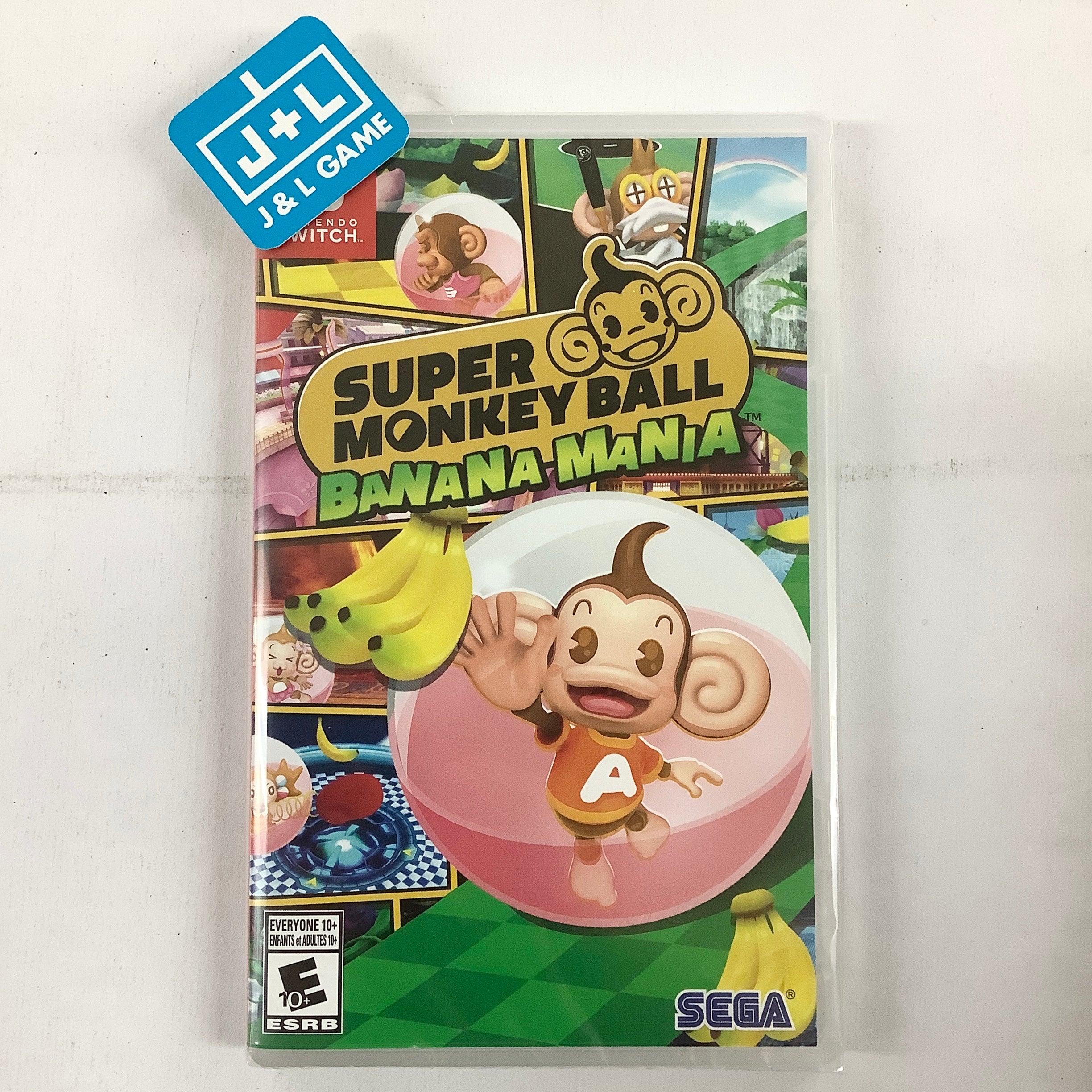 Super Monkey Ball Banana Mania - (NSW) Nintendo Switch Video Games SEGA   