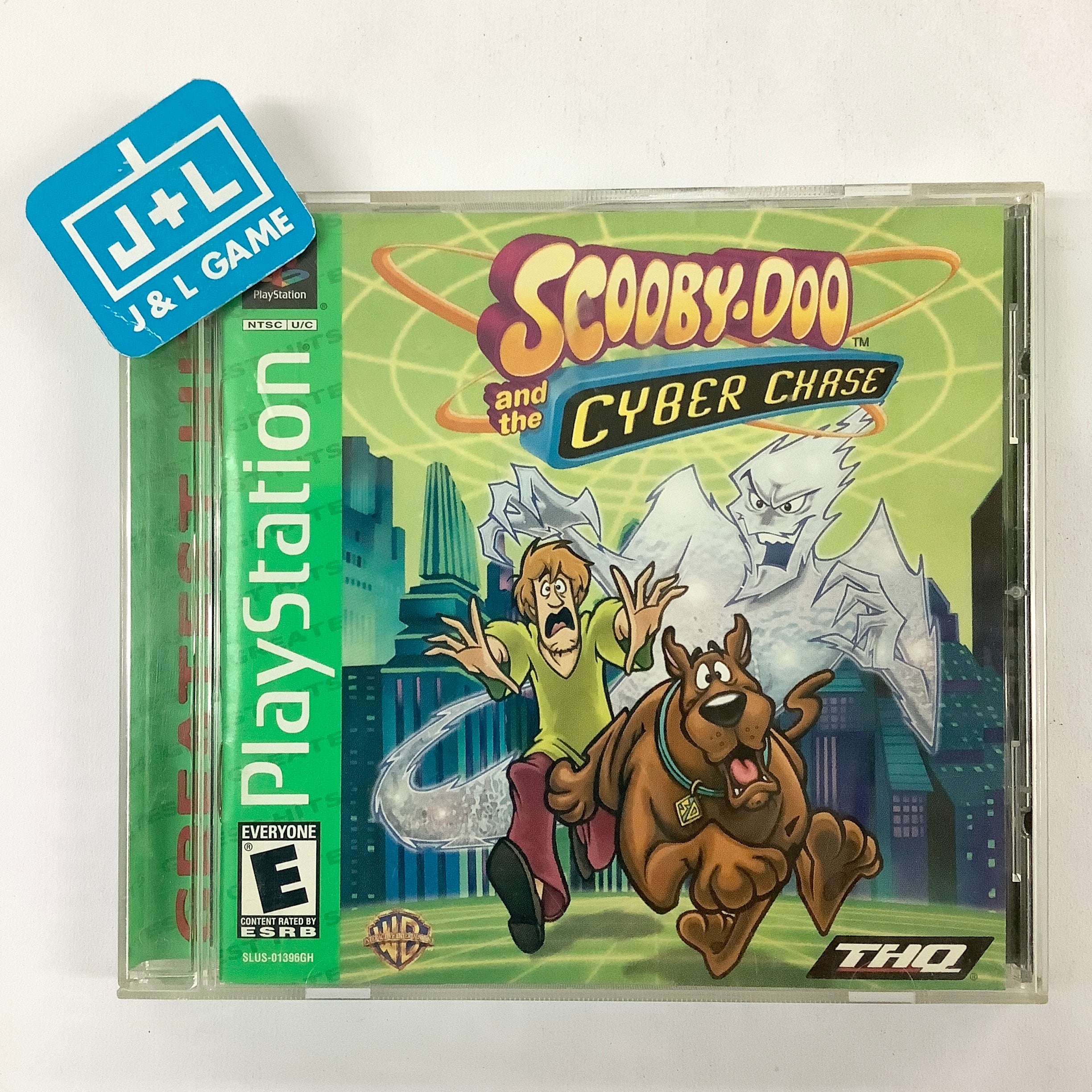 Scooby-Doo and the Cyber Chase (Greatest Hits) - (PS1) PlayStation 1 [Pre-Owned] Video Games THQ   