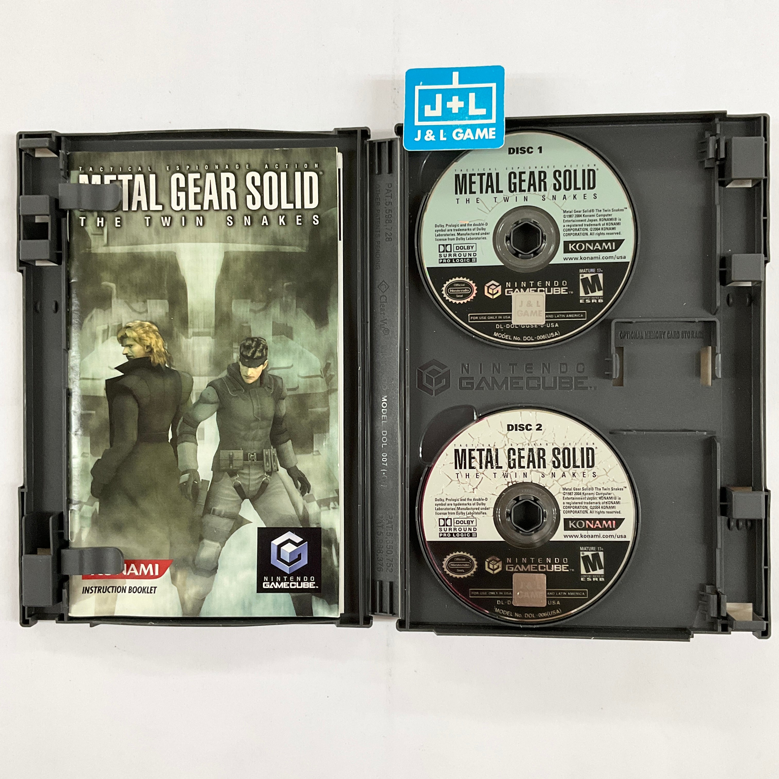 metal gear gamecube Metal Gear Solid: The Twin Snakes