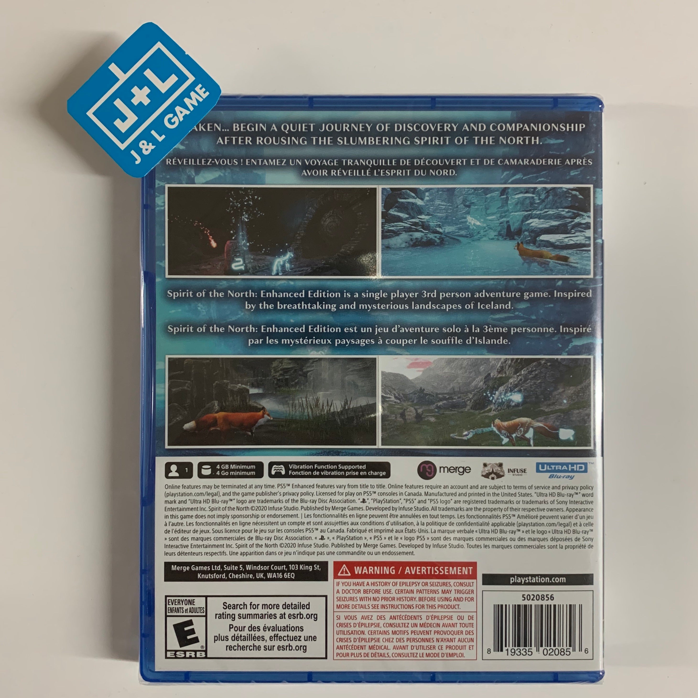 Spirit of The North - (PS5) PlayStation 5 Video Games Merge Games   