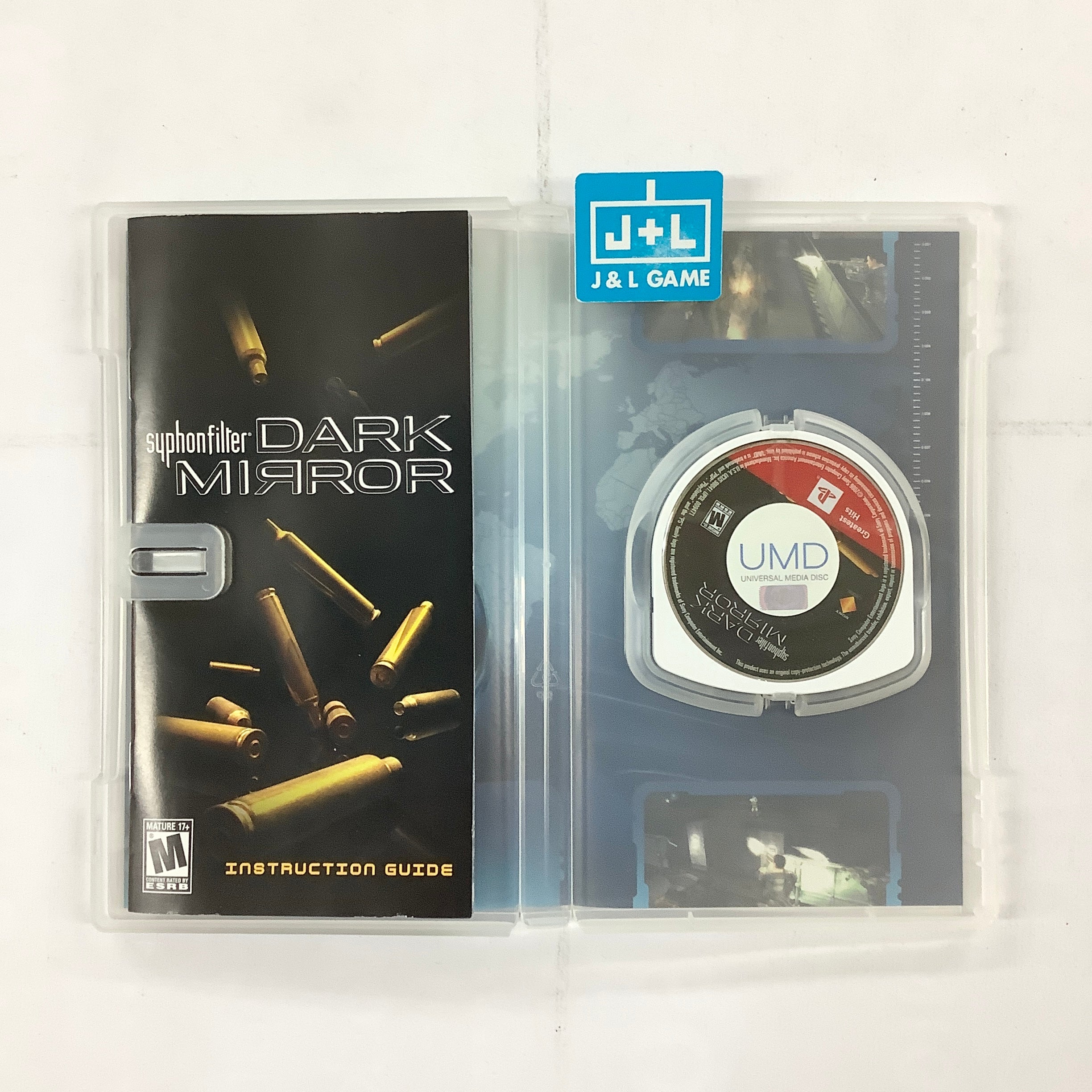 Syphon Filter: Dark Mirror (Greatest Hits) - Sony PSP [Pre-Owned] Video Games SCEA   