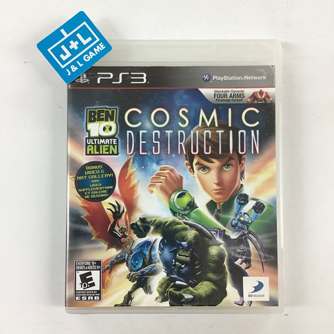 Ben 10 Ultimate Alien: Cosmic Destruction - (PS3) PlayStation 3 [Pre-Owned] Video Games D3Publisher   