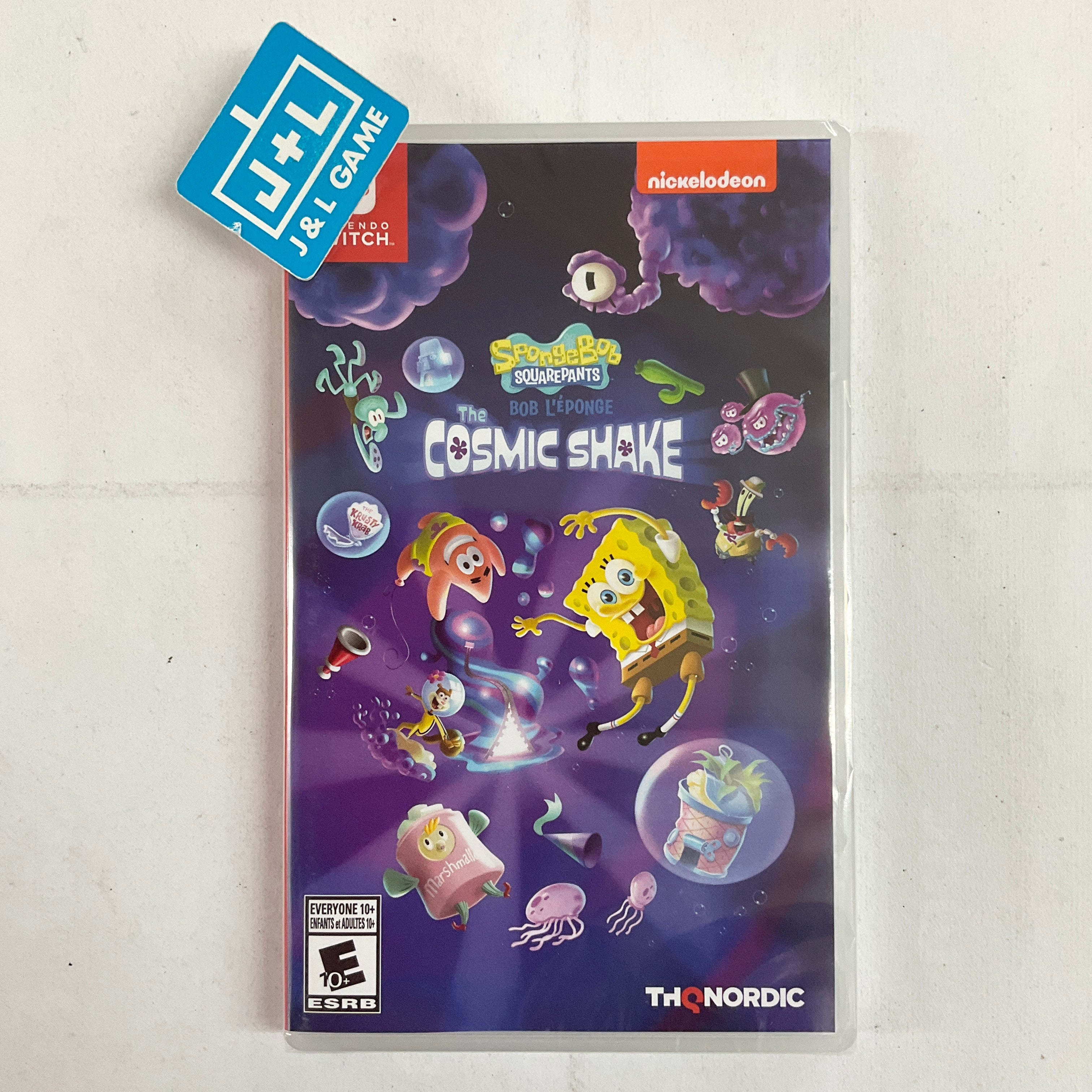 Spongebob Squarepants: The Cosmic Shake - (NSW) Nintendo Switch Video Games THQ Nordic   