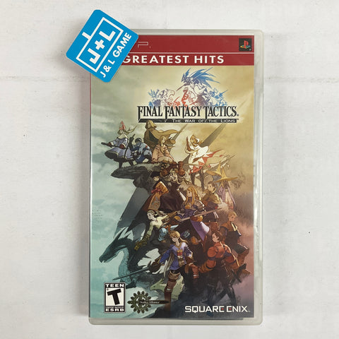 Final Fantasy Tactics: The War of the Lions (Greatest Hits) - Sony PSP [Pre-Owned] Video Games Square Enix   