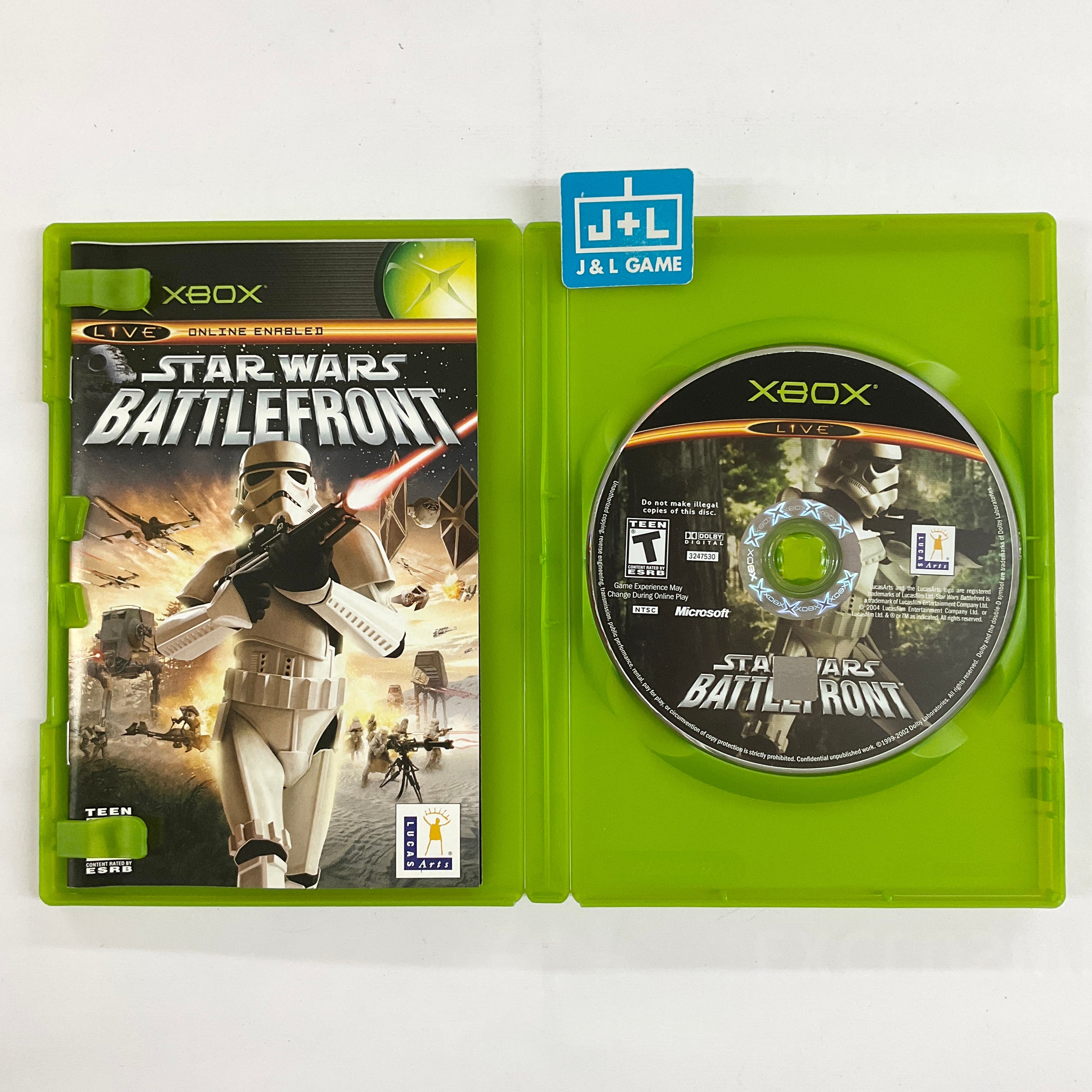 Star Wars: Battlefront - (XB) Xbox [Pre-Owned] Video Games LucasArts   