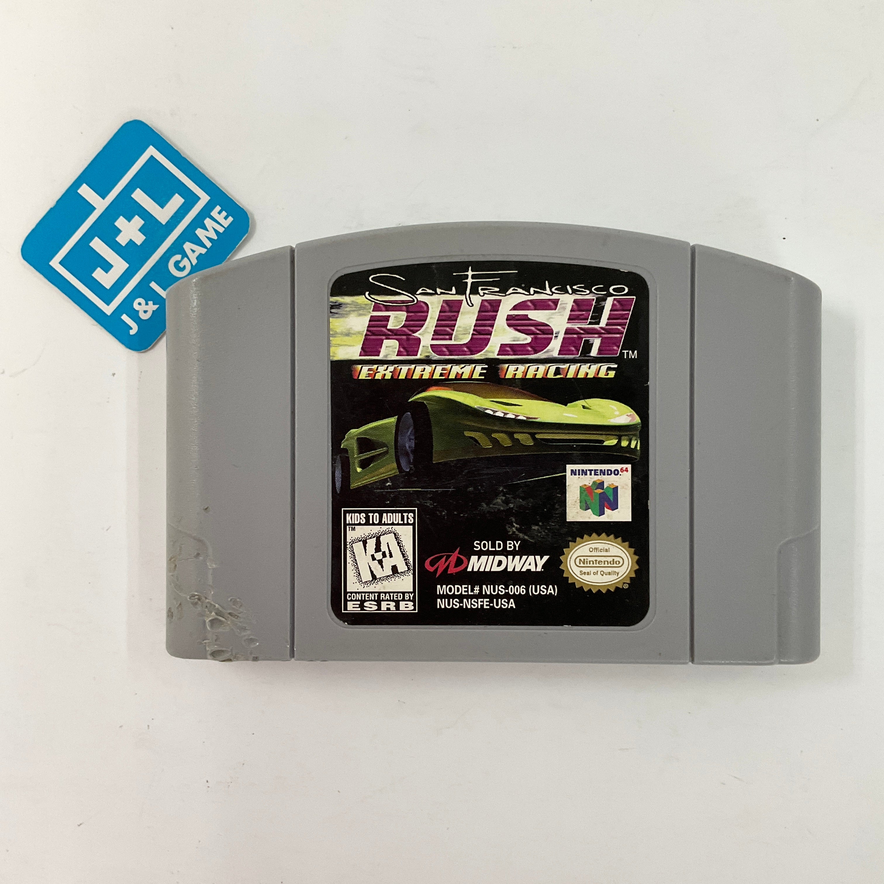 San Francisco Rush: Extreme Racing - (N64) Nintendo 64 [Pre-Owned] Video Games Midway   