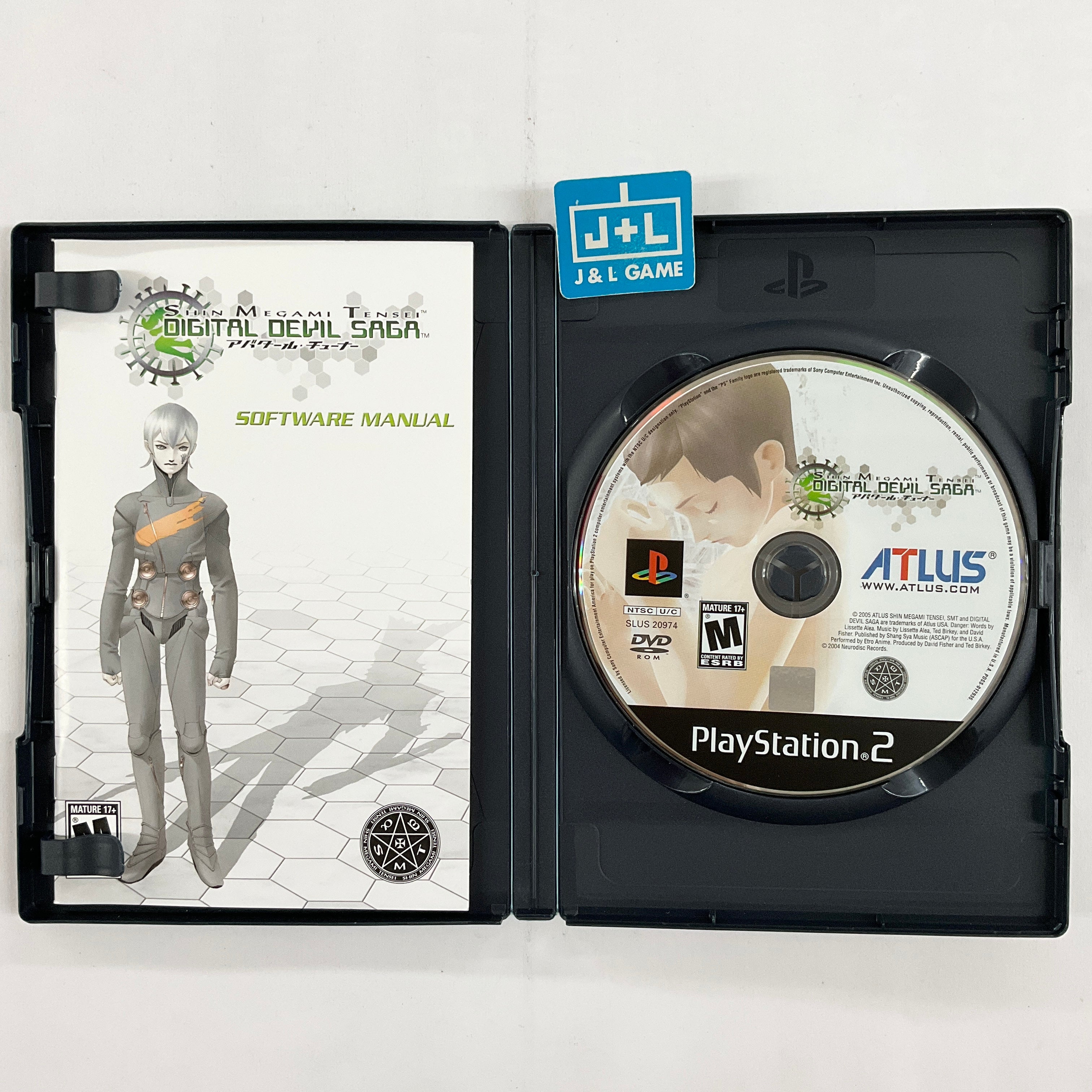 Shin Megami Tensei: Digital Devil Saga - (PS2) PlayStation 2 [Pre-Owned] Video Games Atlus   