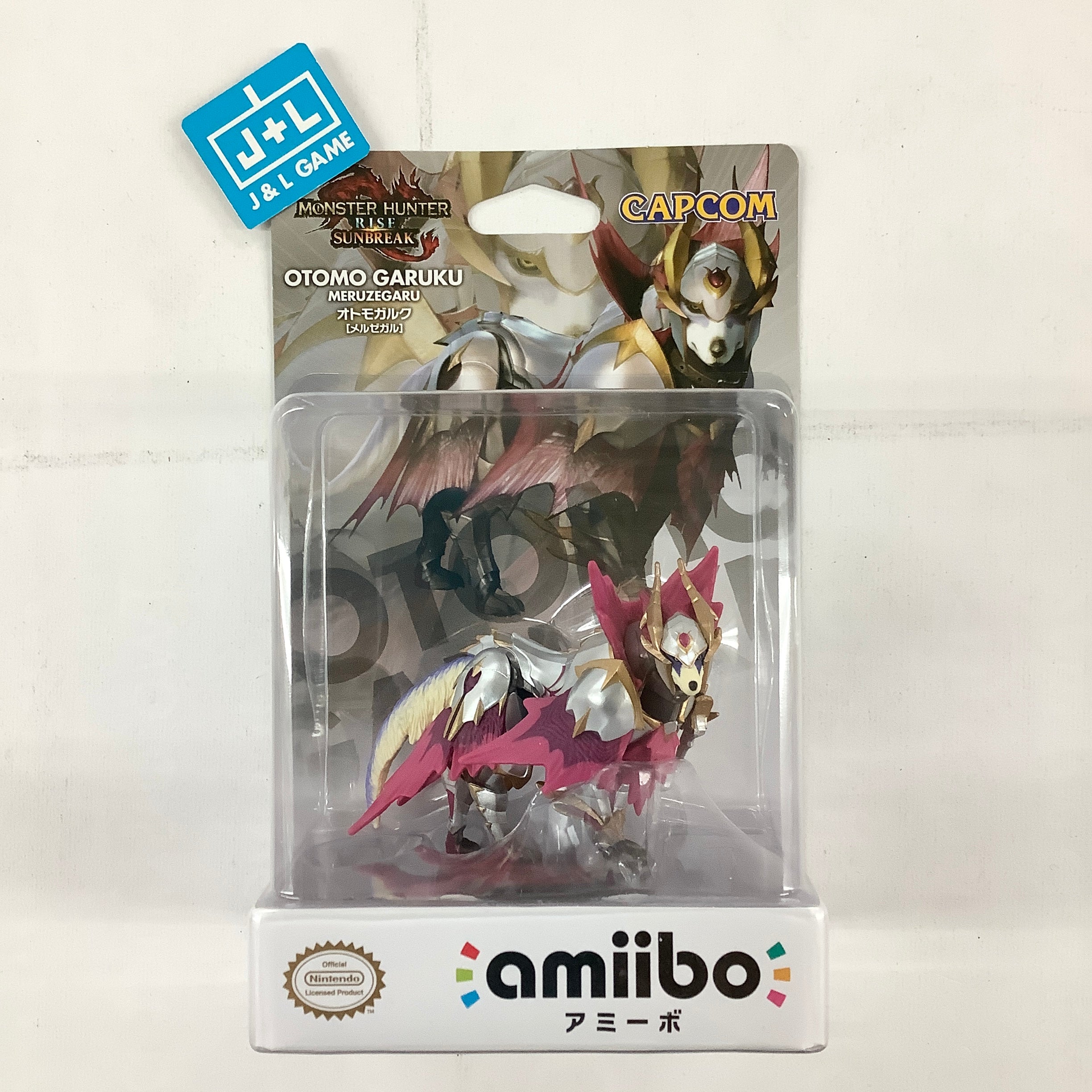 Otomo Garuku (Monster Hunter Rise Sunbreak) - Nintendo Switch Amiibo (Japanese Import) Amiibo Nintendo   