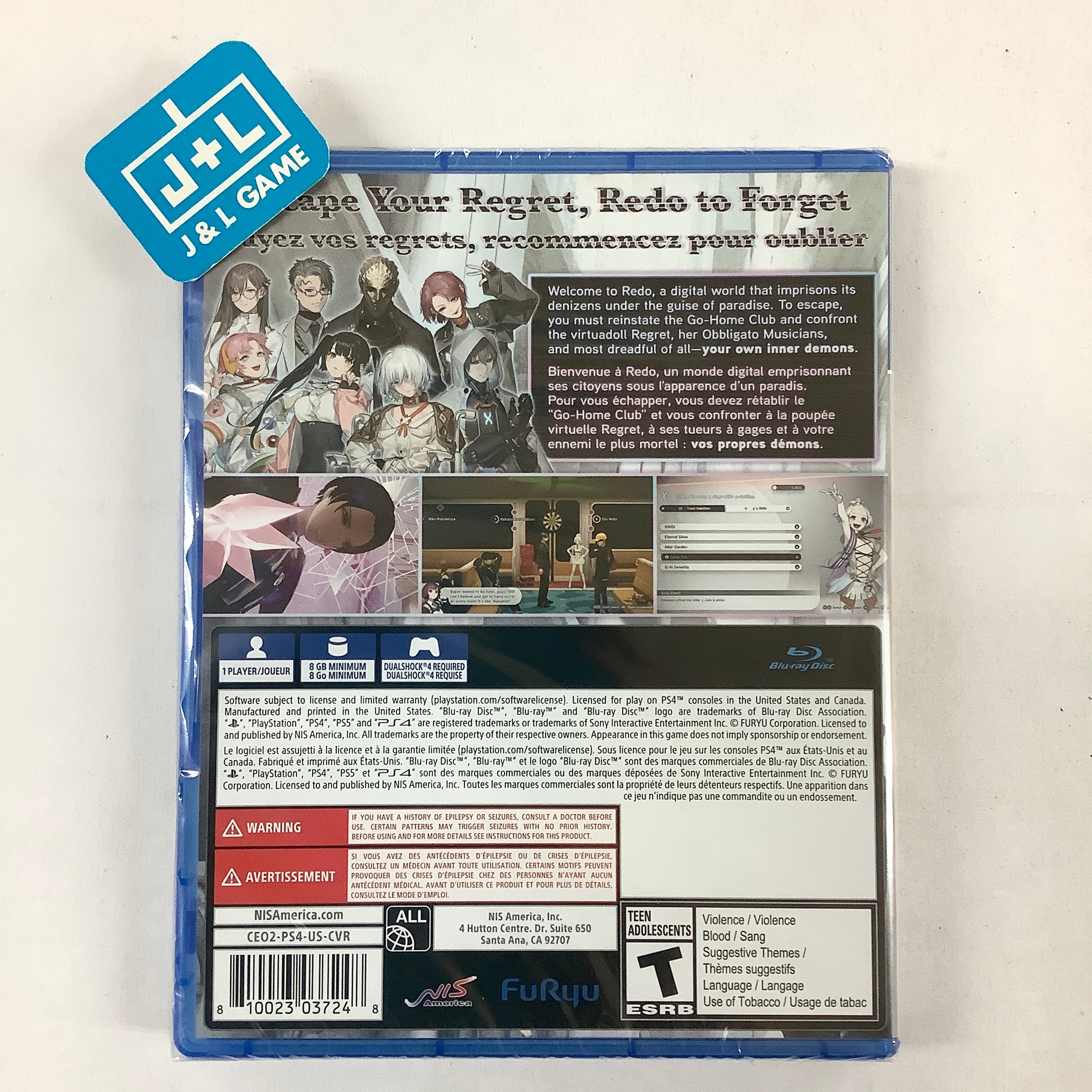 The Caligula Effect 2 - (PS4) PlayStation 4 Video Games NIS America   