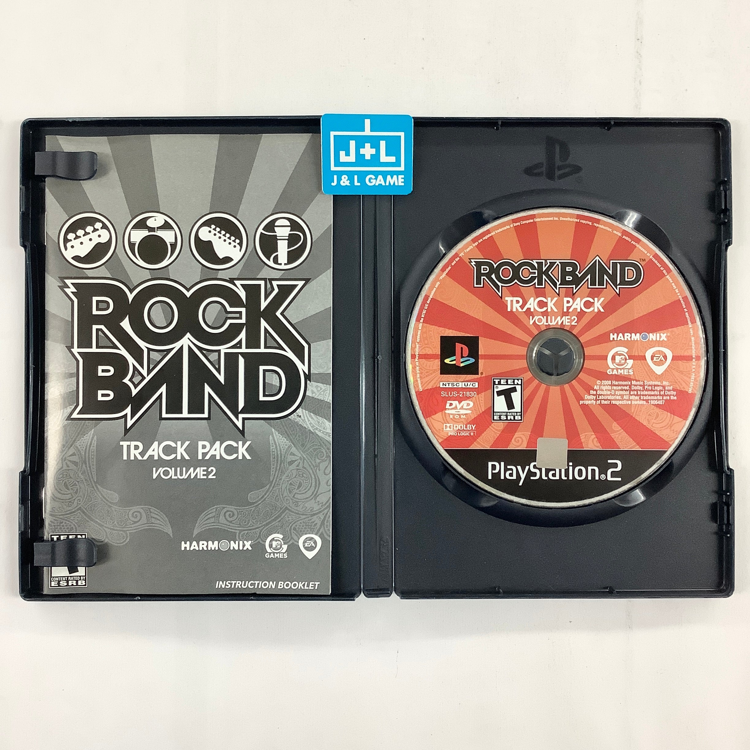 Rock Band Track Pack Volume 2 - (PS2) PlayStation 2 [Pre-Owned] Video Games MTV Games   