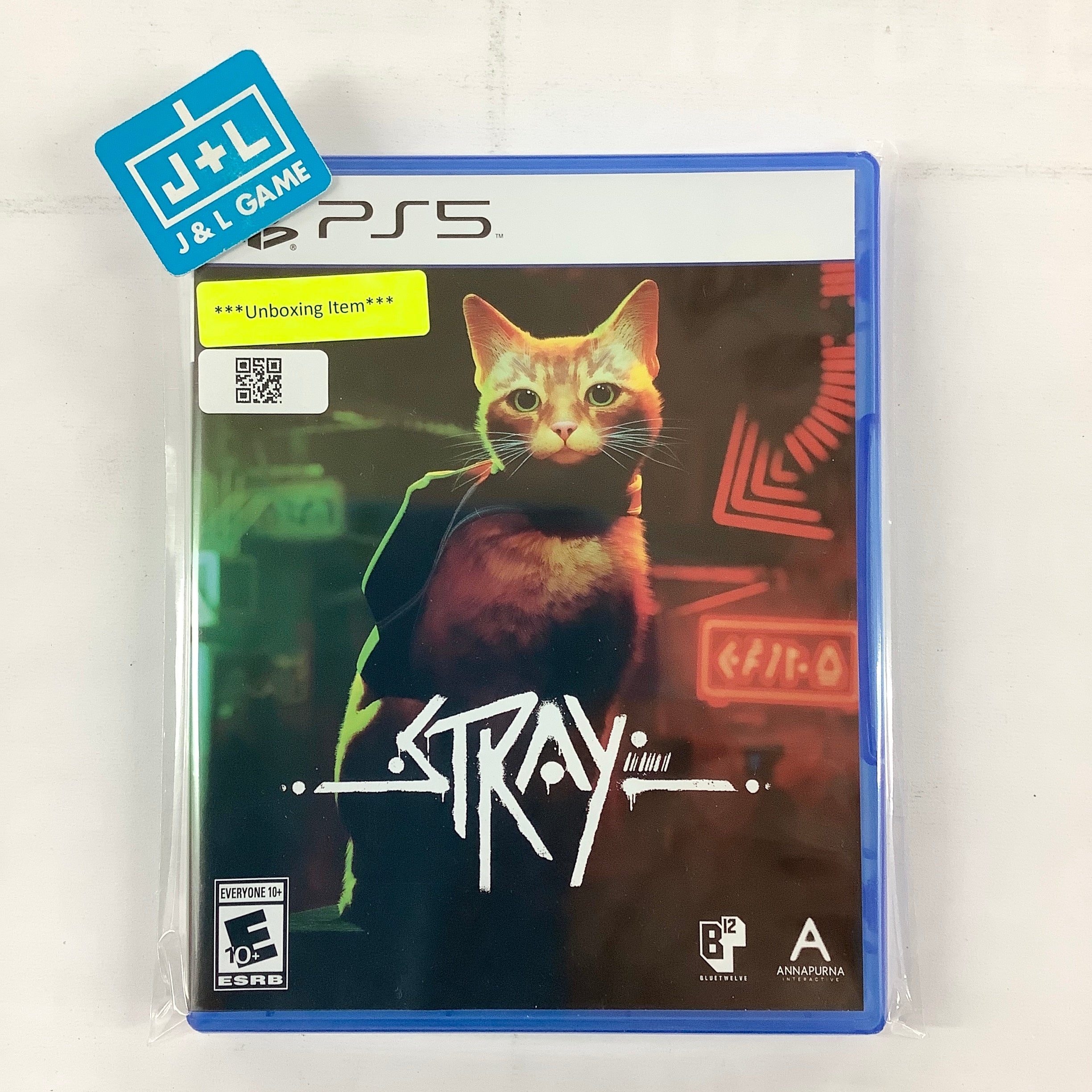 Stray - (PS5) PlayStation 5 [UNBOXING] Video Games iam8bit   