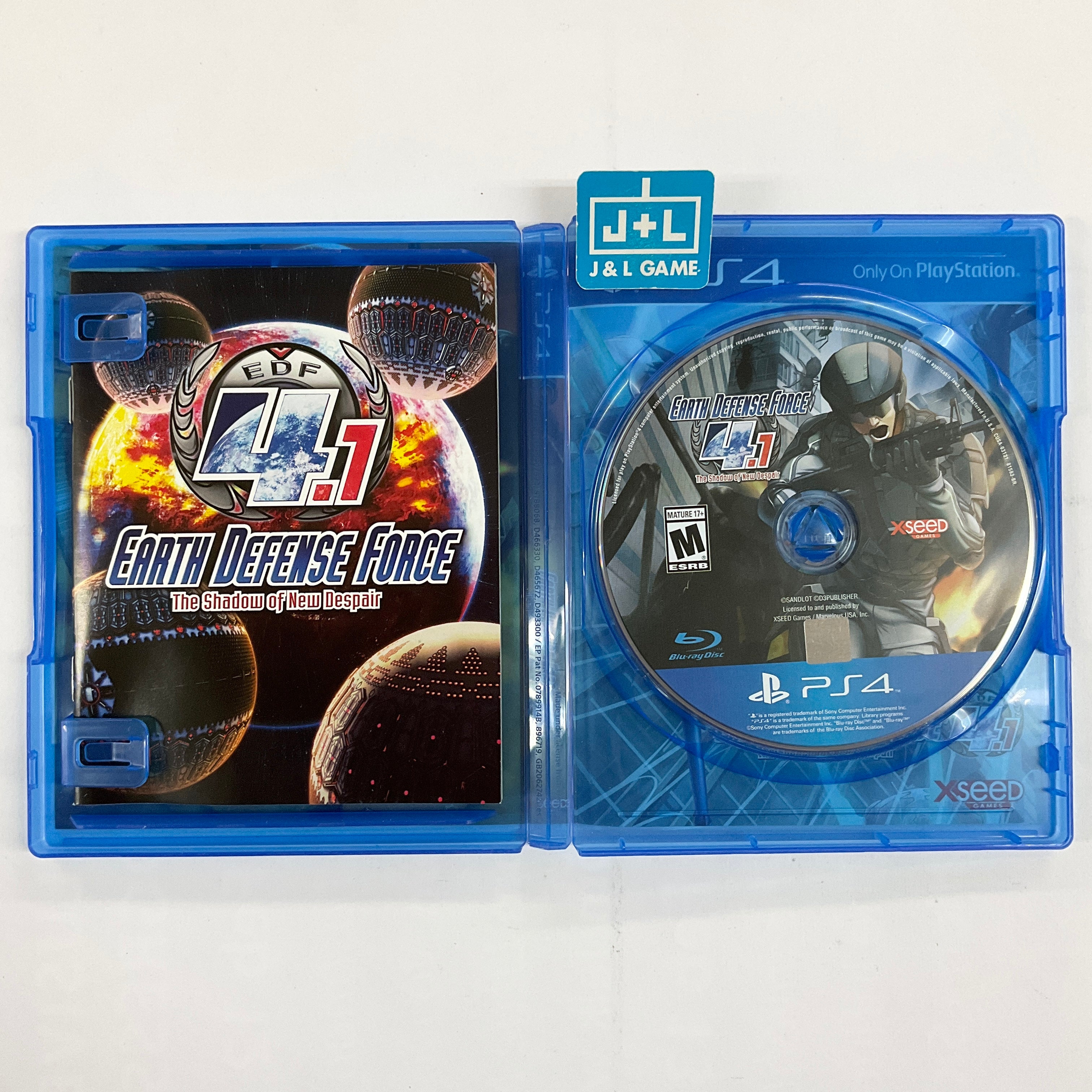 Earth Defense Force 4.1: The Shadow of New Despair - (PS4) PlayStation 4 [Pre-Owned] Video Games XSEED Games   