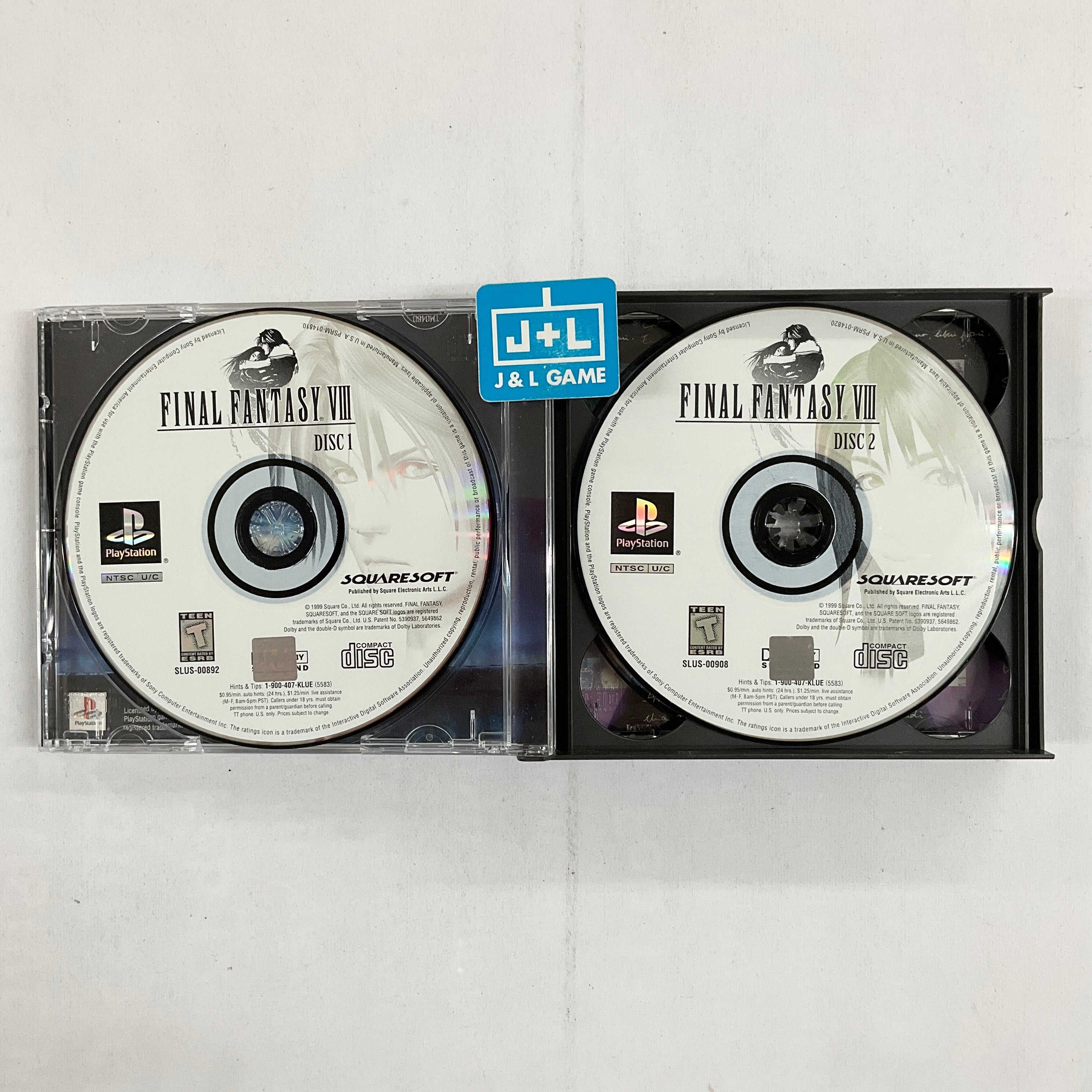 Final Fantasy VIII - (PS1) PlayStation 1 [Pre-Owned] Video Games Square EA   