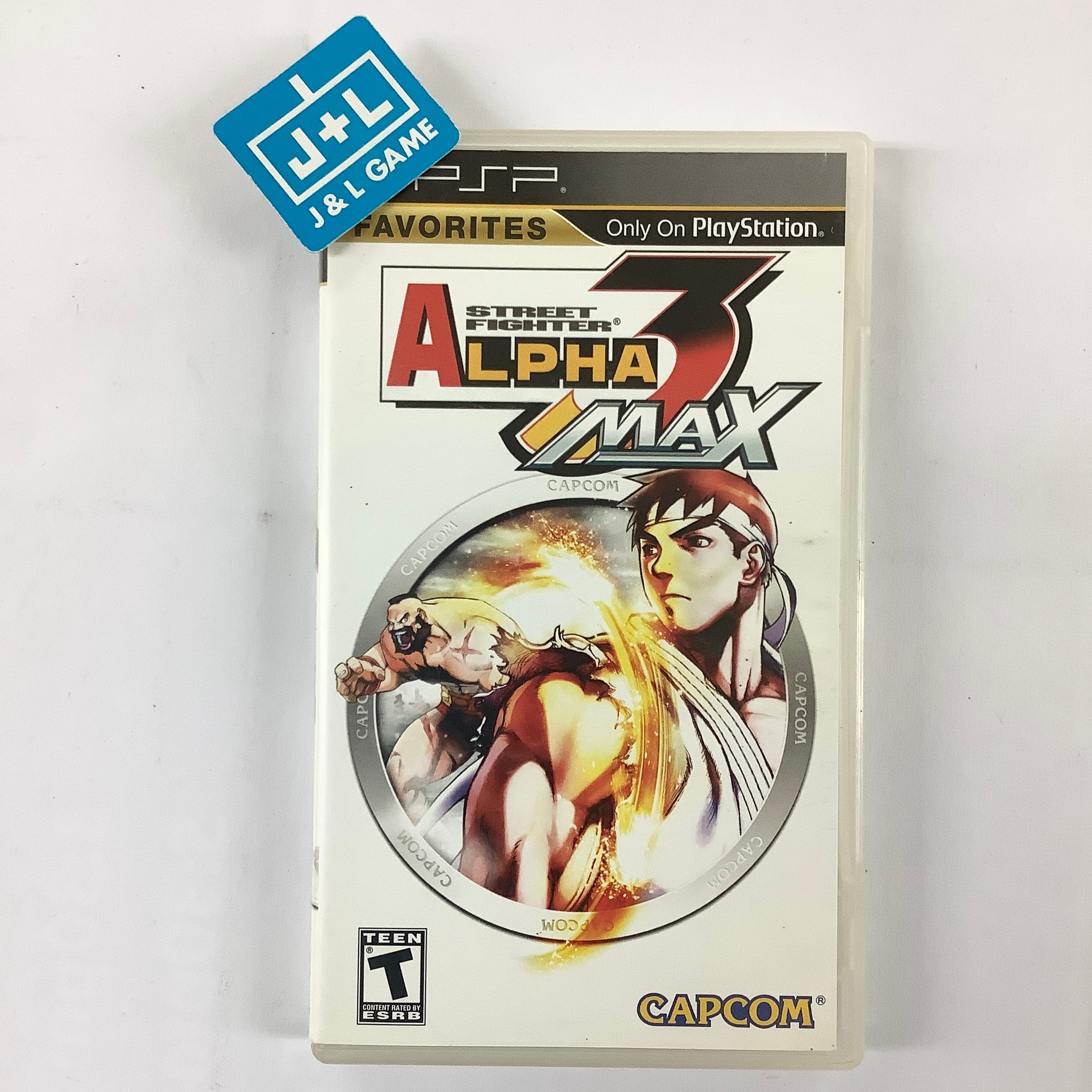 Street Fighter Alpha 3 Max (Favorties) - Sony PSP [Pre-Owned] Video Games Capcom   
