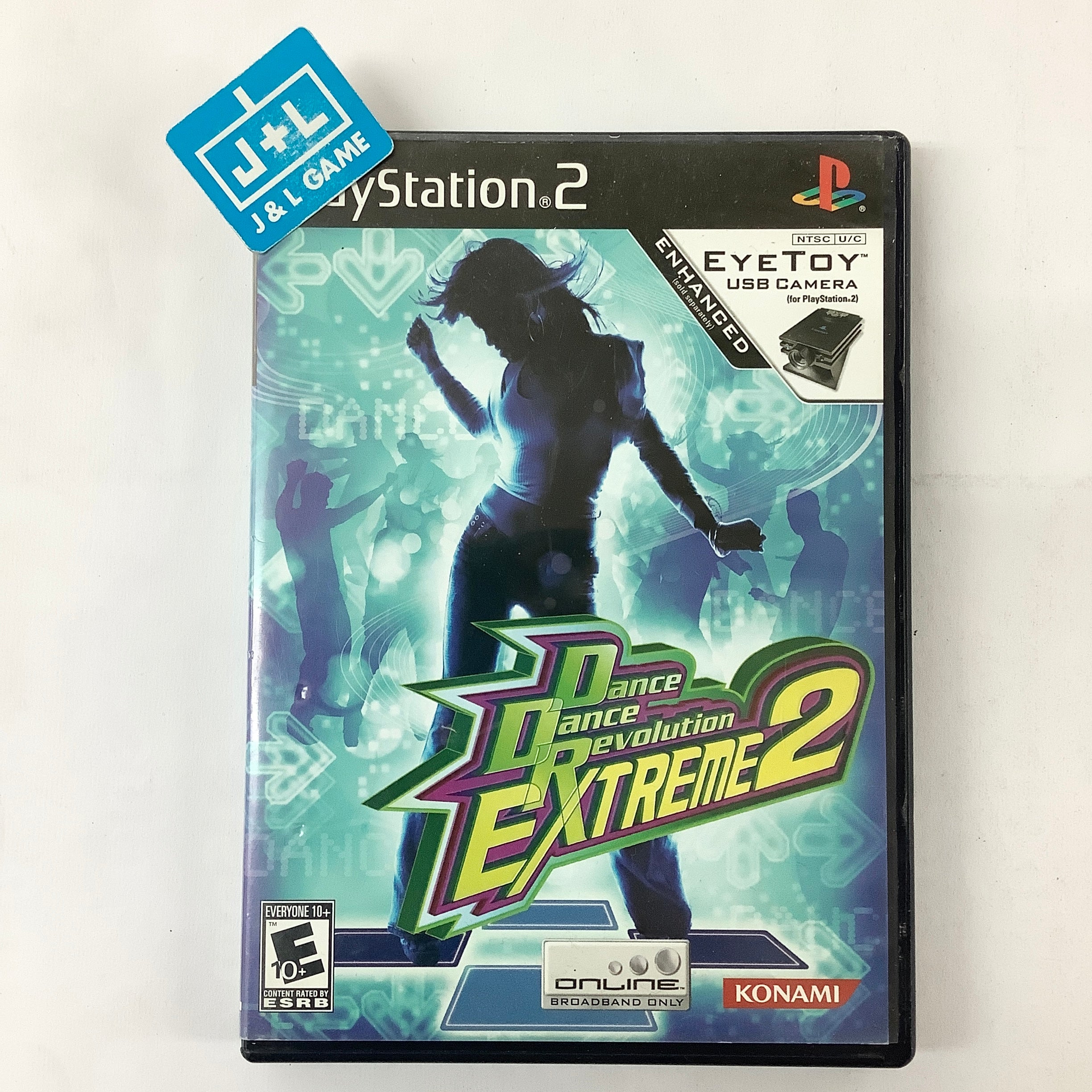 Dance Dance Revolution Extreme 2 - (PS2) PlayStation 2 [Pre-Owned] Video Games Konami   