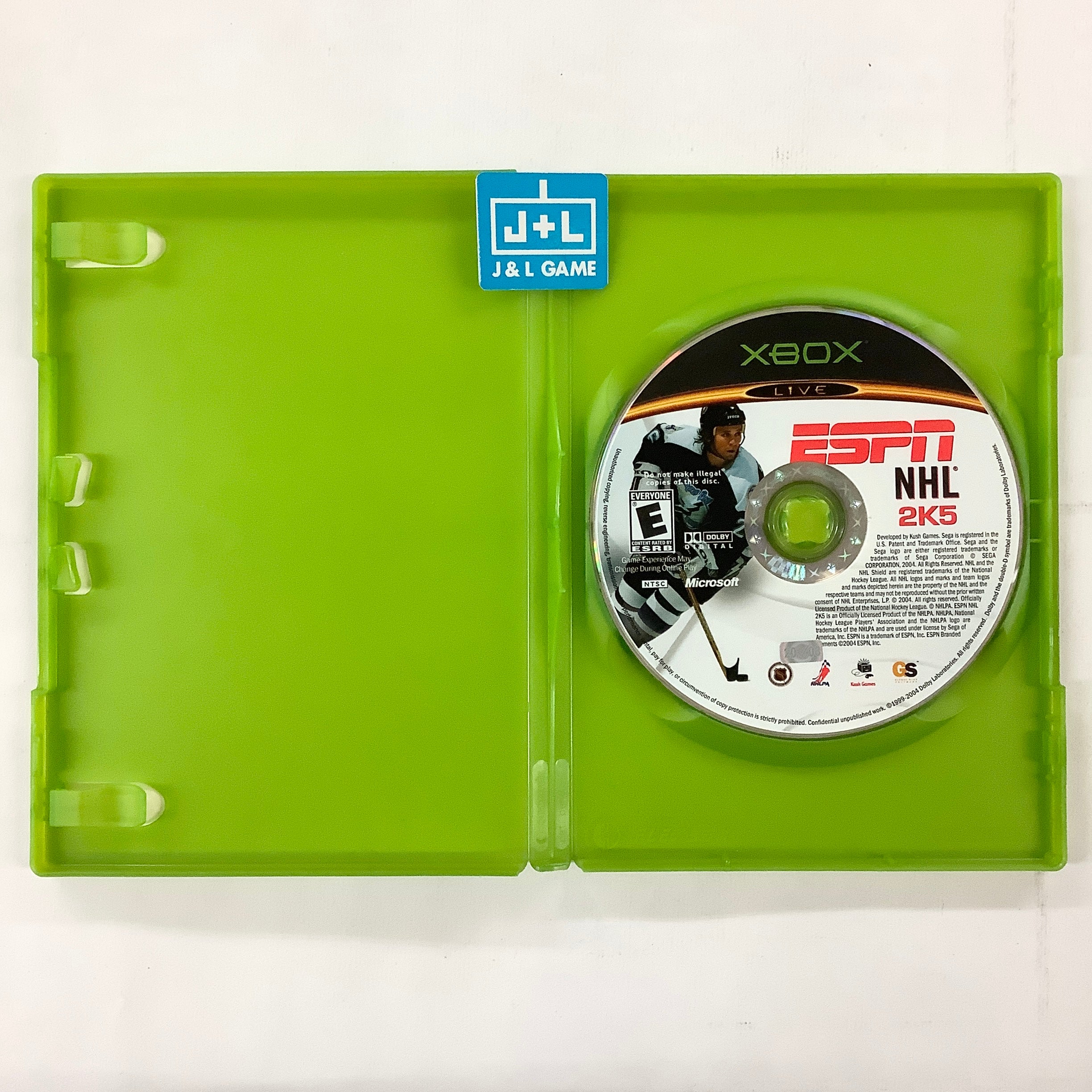 ESPN NHL 2K5 - (XB) Xbox [Pre-Owned] Video Games Sega   