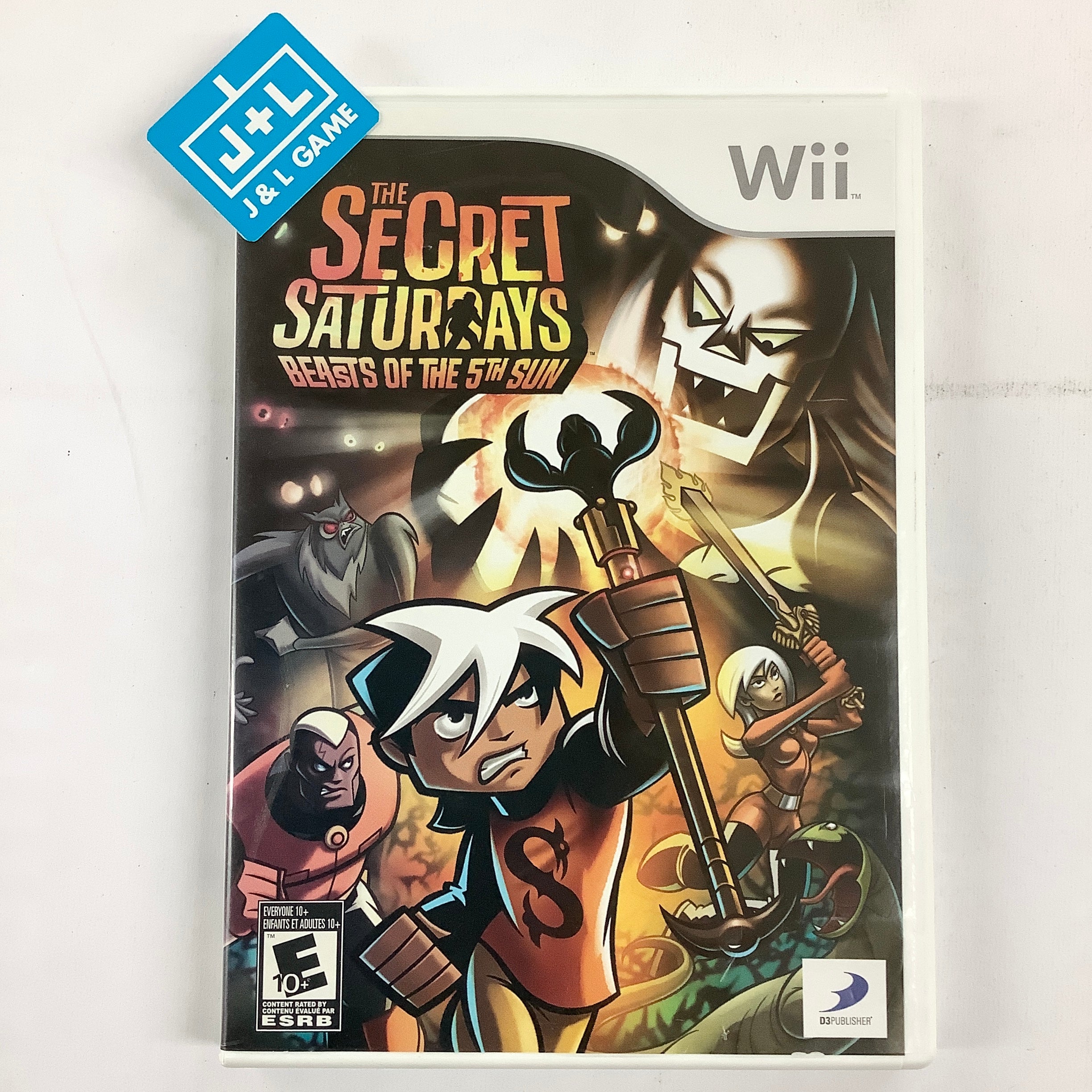 The Secret Saturdays: Beasts of the 5th Sun - Nintendo Wii [Pre