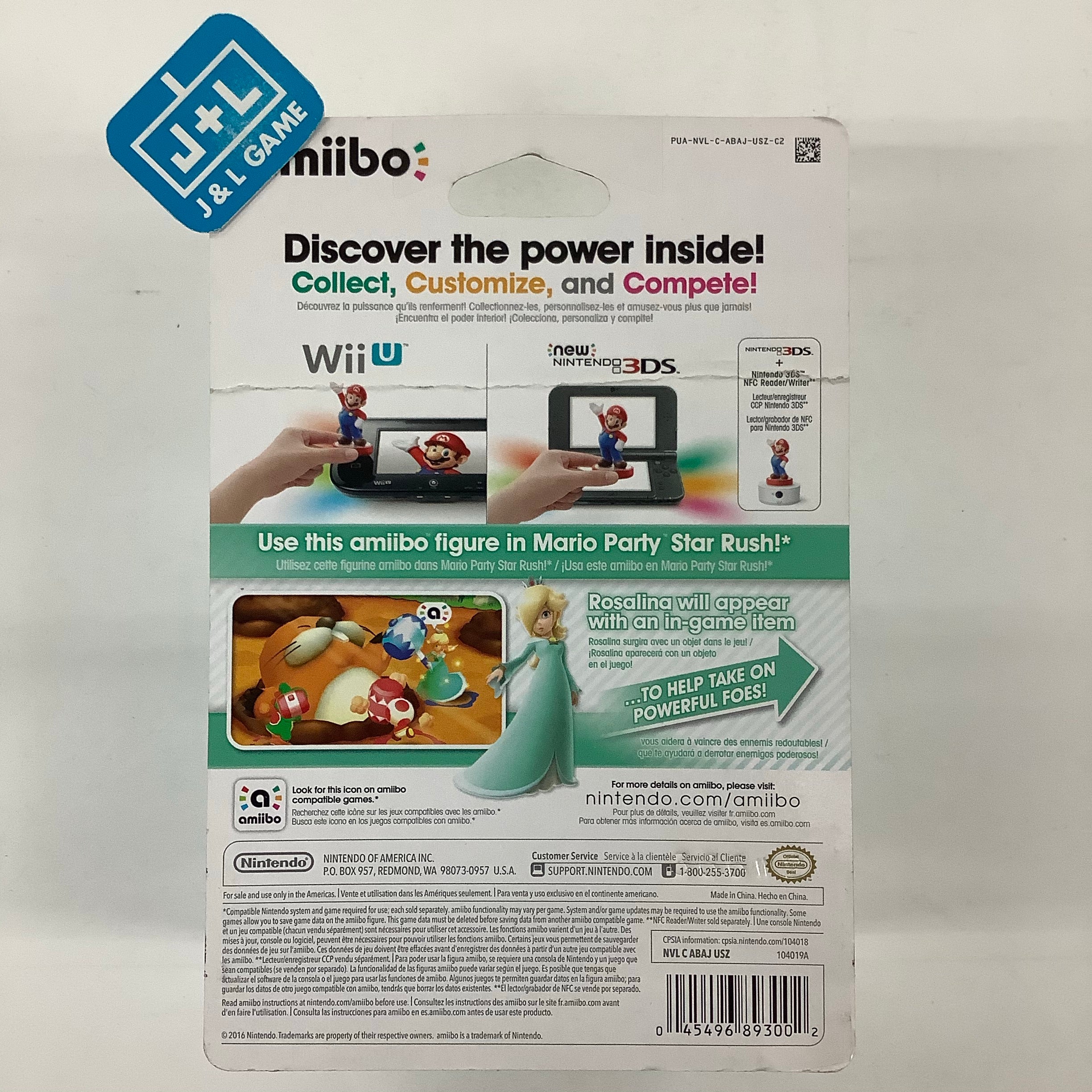Rosalina (Super Mario series) - Nintendo 3DS Amiibo Amiibo Nintendo   