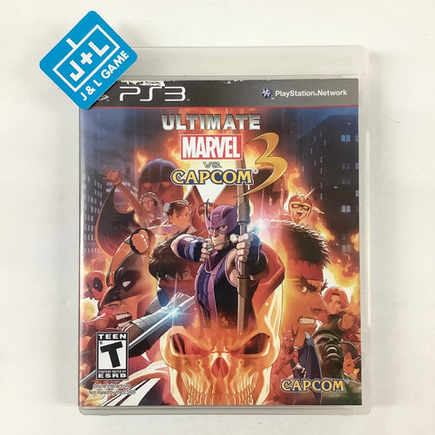 Ultimate Marvel vs. Capcom 3 - (PS3) PlayStation 3 [Pre-Owned] Video Games Capcom   