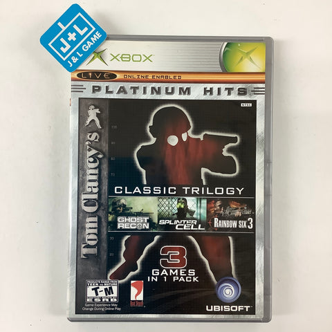 Tom Clancy's Classic Trilogy (Platinum Hits) - (XB) Xbox [Pre-Owned] Video Games Ubisoft   