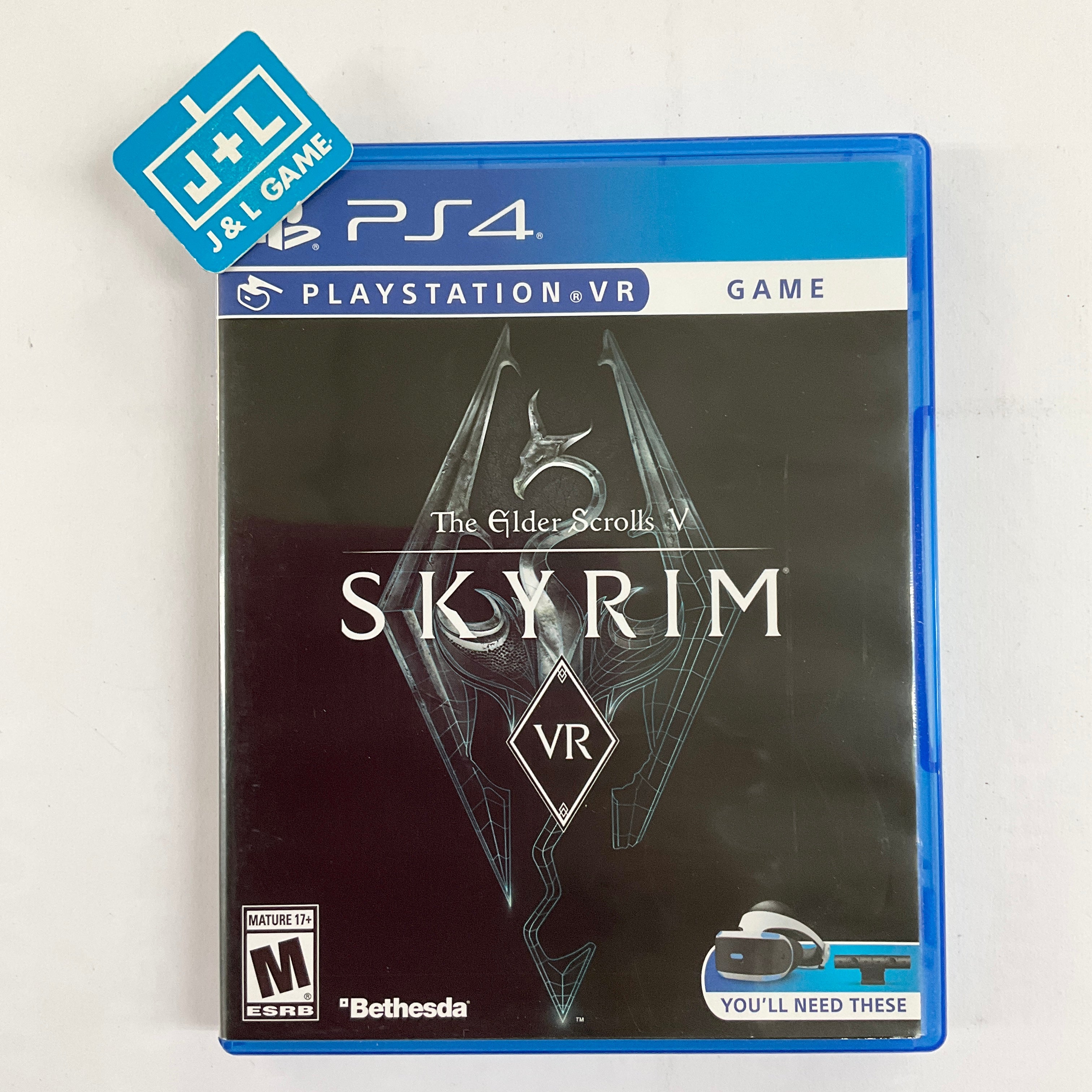 Skyrim VR - (PS4) PlayStation 4 [Pre-Owned] Video Games Bethesda   