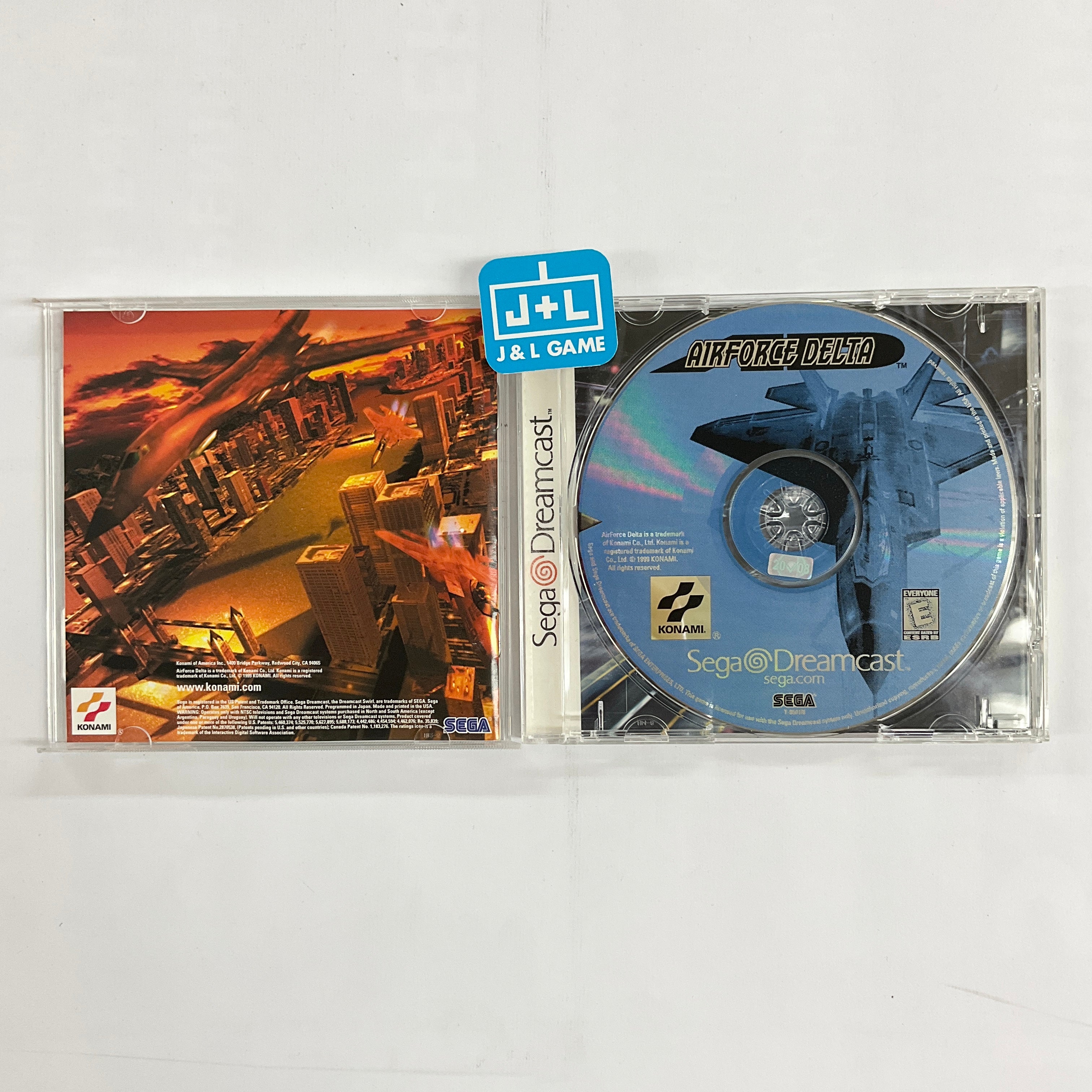 AirForce Delta - (DC) SEGA Dreamcast  [Pre-Owned] Video Games Konami   