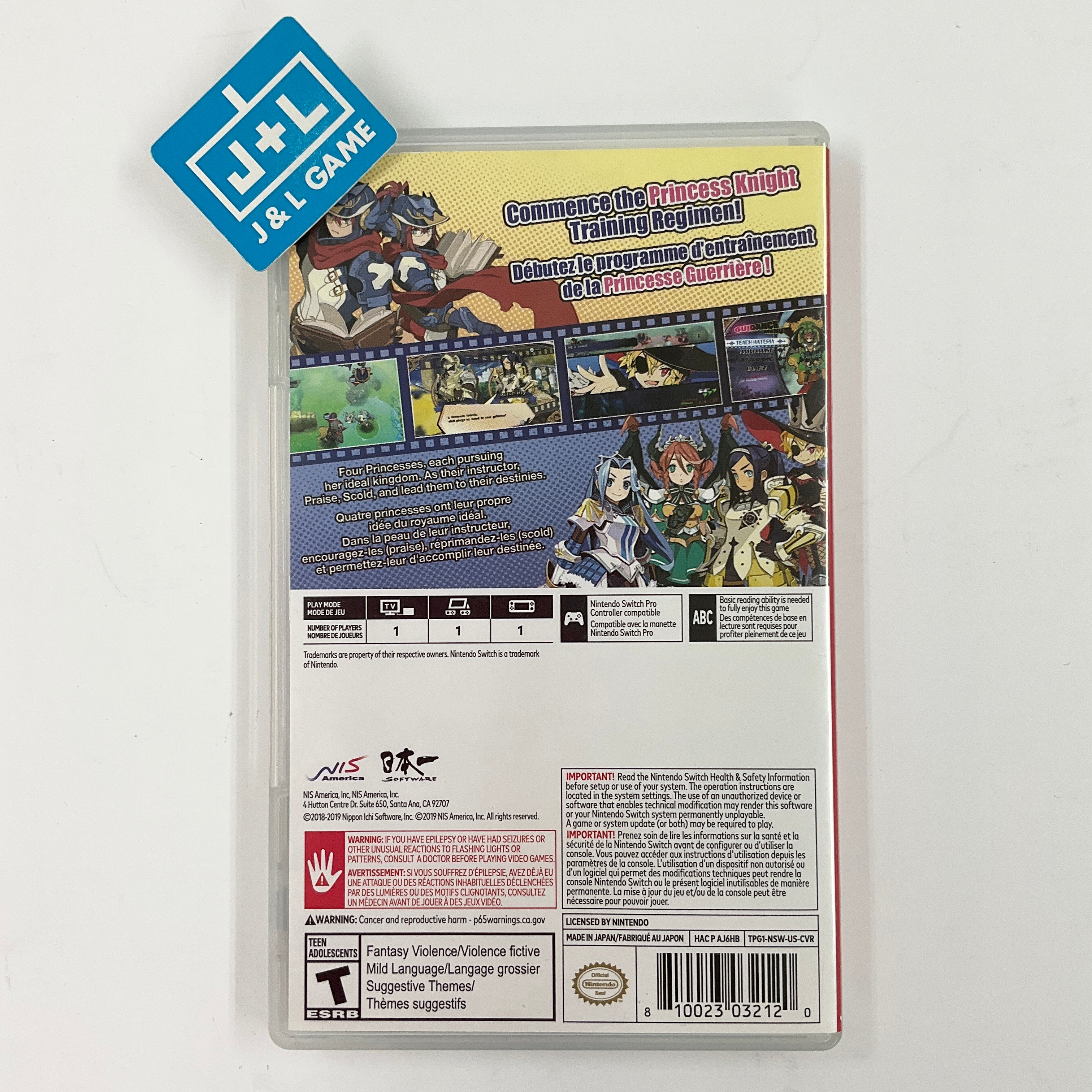 The Princess Guide - (NSW) Nintendo Switch [Pre-Owned] Video Games NIS America   