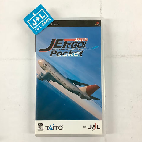 Jet de Go! Pocket: Let's Go By Airliner - Sony PSP [Pre-Owned] (Japanese Import) Video Games Taito Corporation   