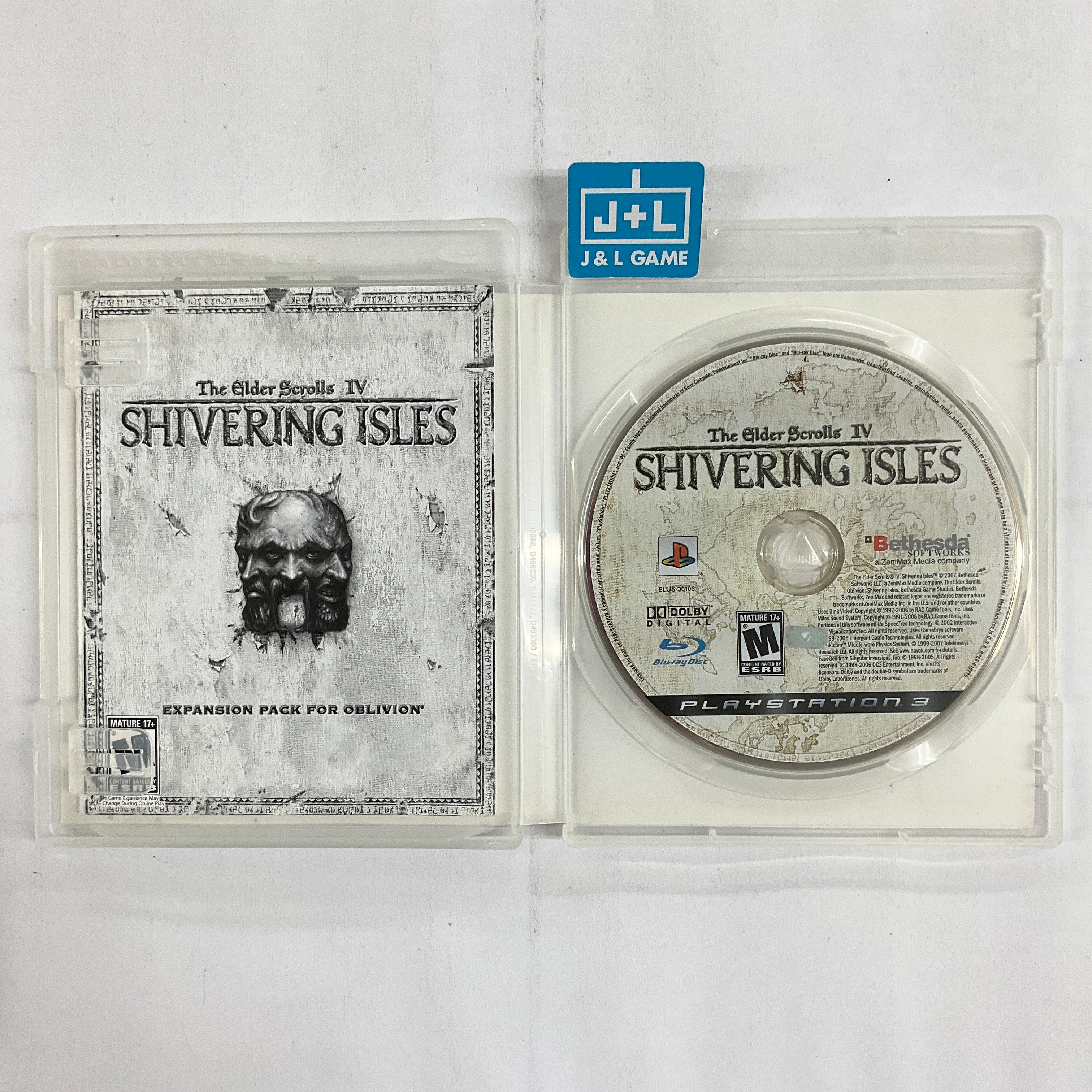 The Elder Scrolls IV: Shivering Isles - (PS3) Playstation 3 [Pre