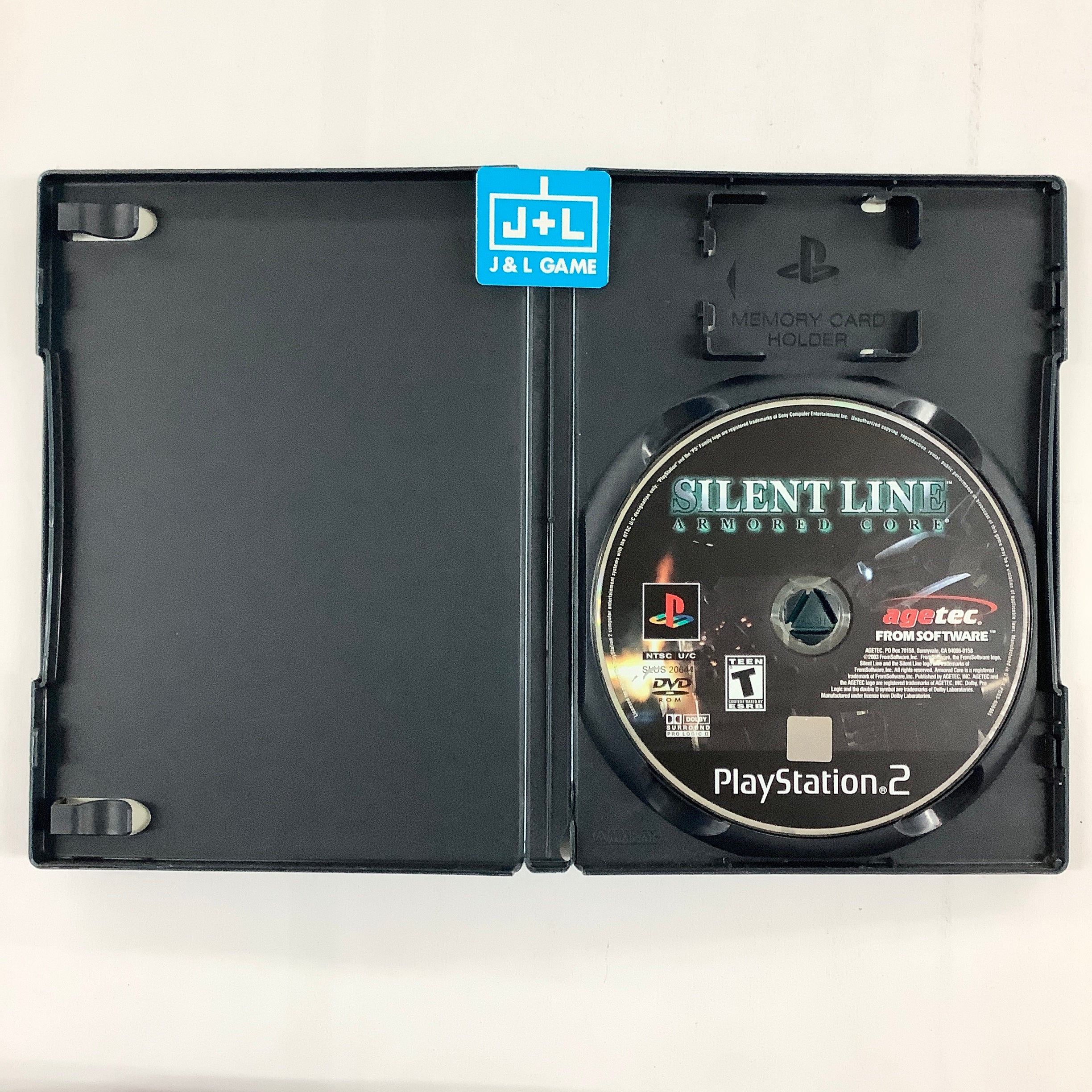 Silent Line: Armored Core - (PS2) PlayStation 2 [Pre-Owned] Video Games From Software   