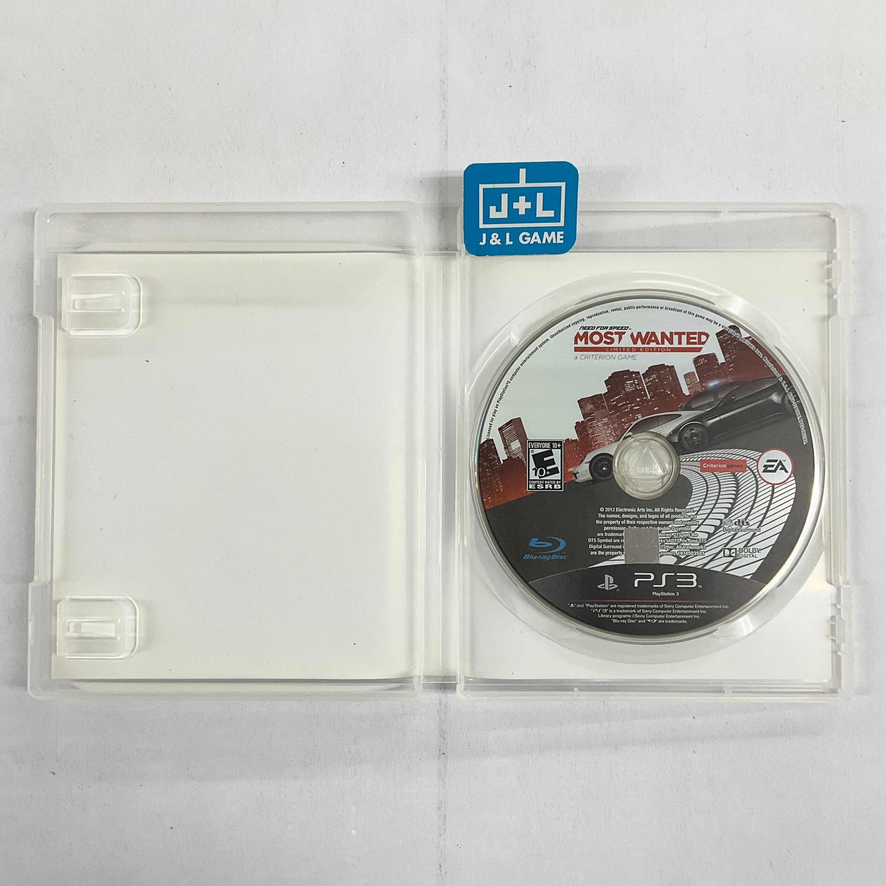 Need for Speed: Most Wanted (Limited Edition) - (PS3) Playstation 3 [Pre-Owned] Video Games Electronic Arts   