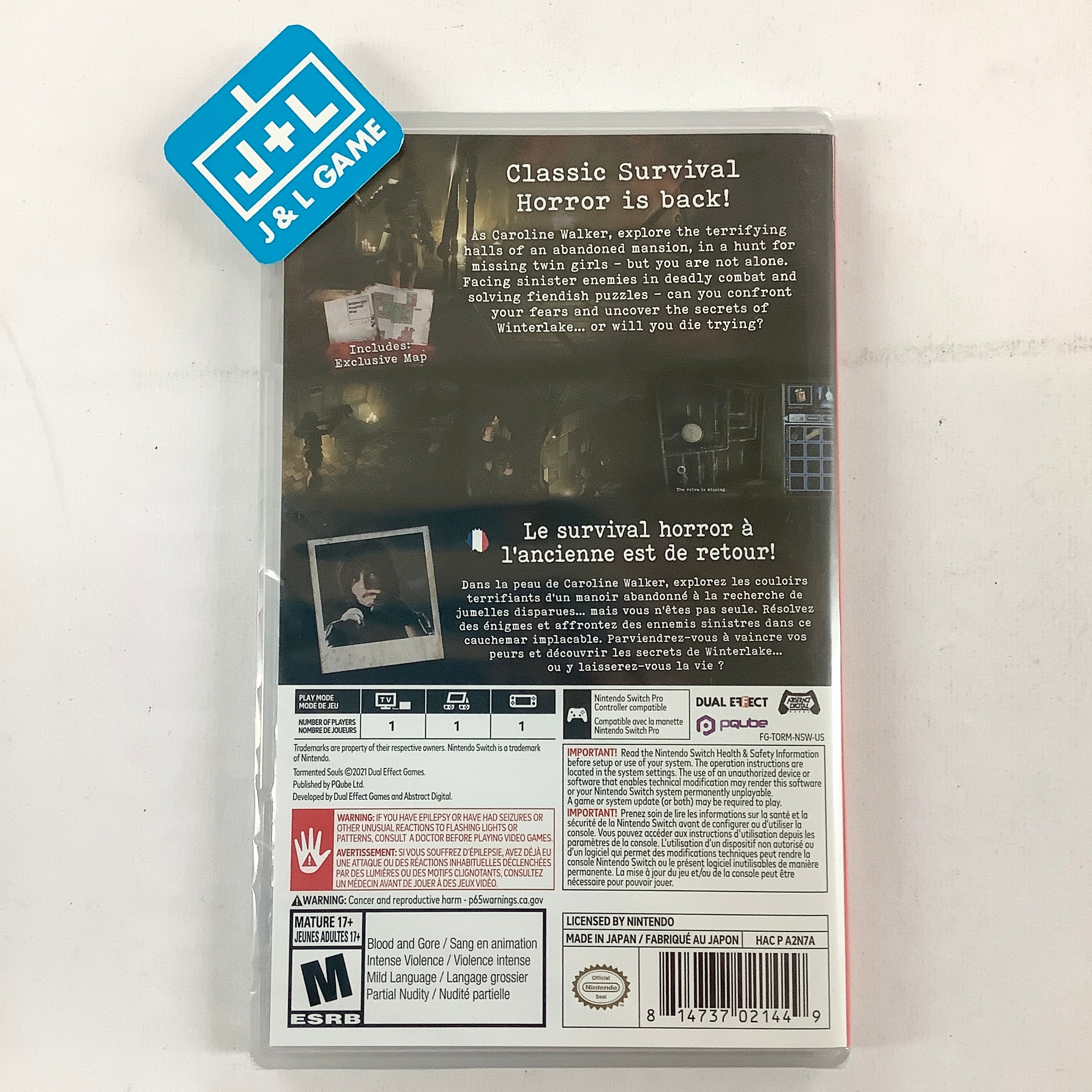 Tormented Souls - (NSW) Nintendo Switch Video Games PQube   