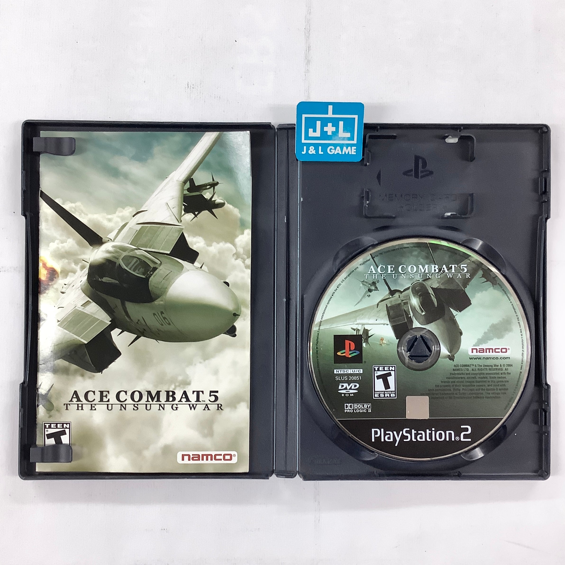 Ace Combat 5: The Unsung War - (PS2) PlayStation 2 [Pre-Owned] Video Games Namco   