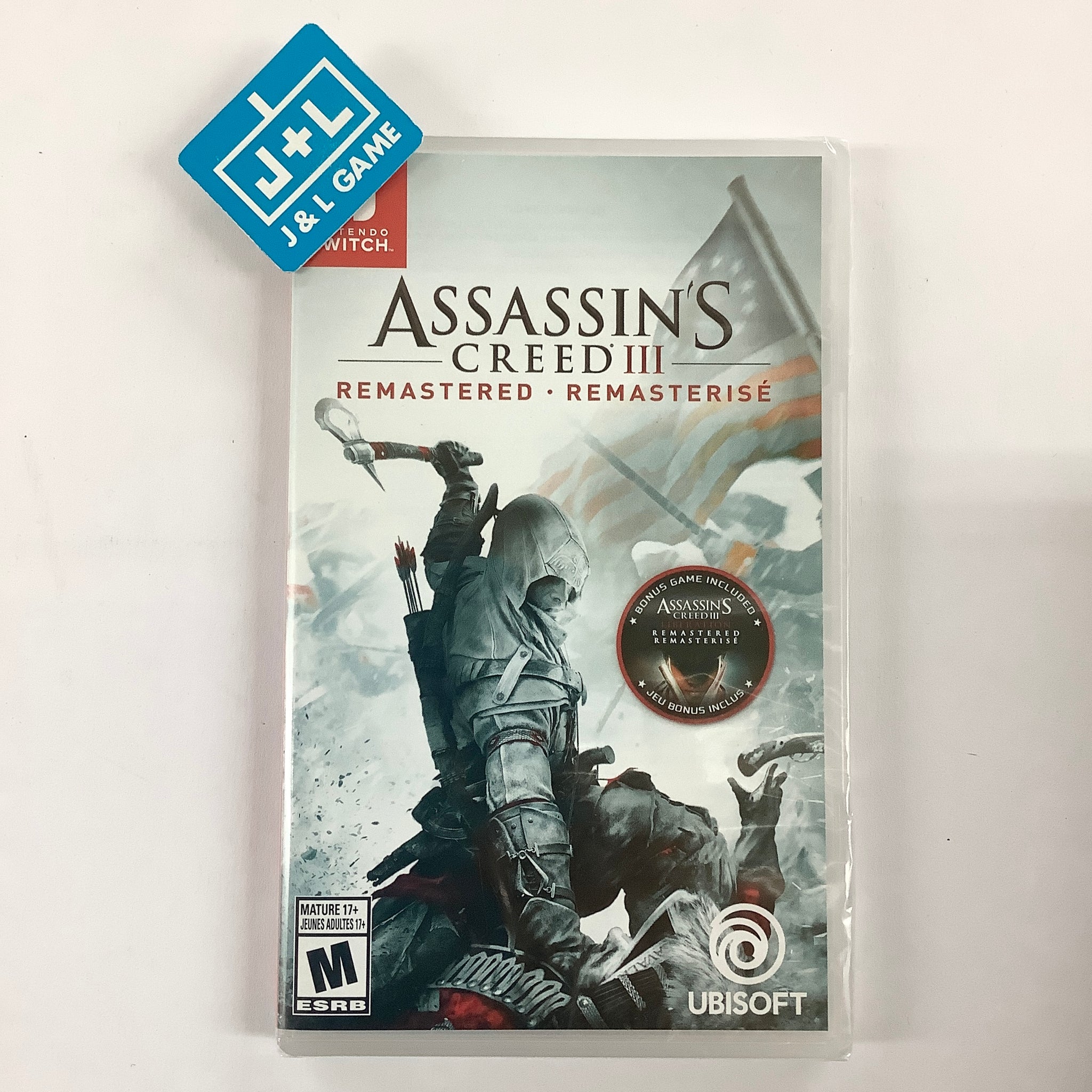 Assassin's Creed III: Remastered - (NSW) Nintendo Switch Video Games Ubisoft   