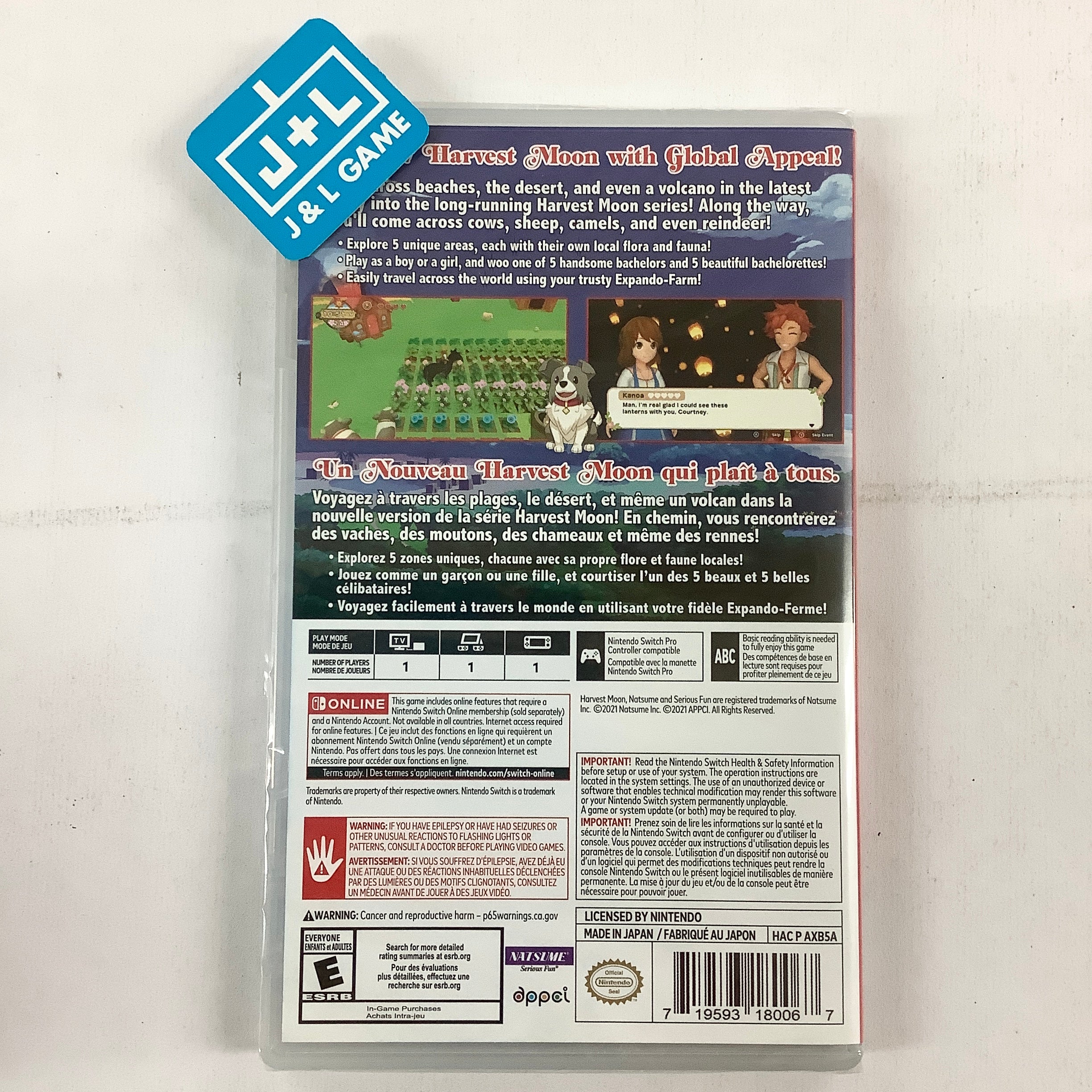 Harvest Moon: One World - (NSW) Nintendo Switch Video Games Natsume   