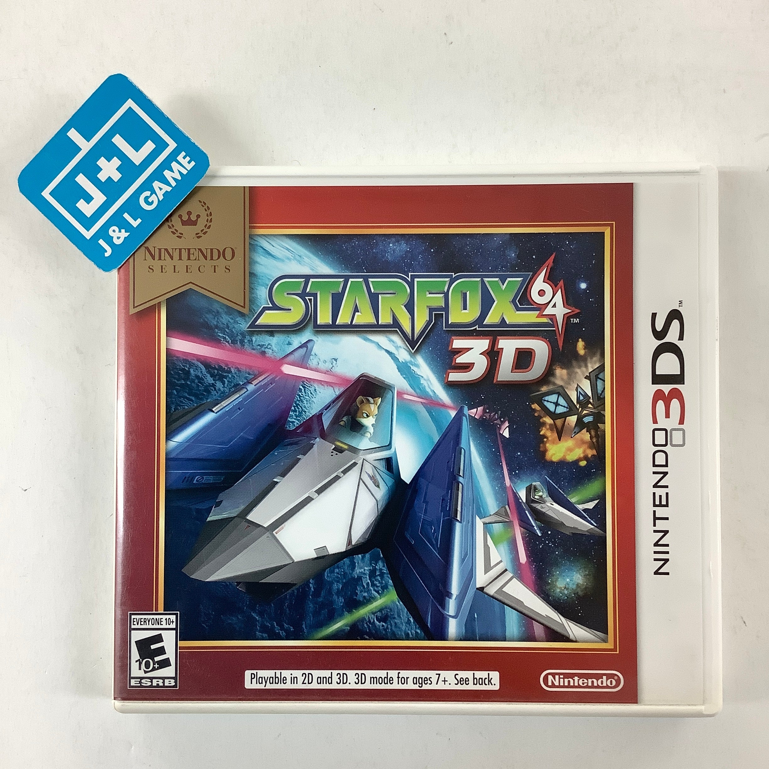 Star Fox 64 3D (Nintendo Selects) - Nintendo 3DS [Pre-Owned] Video Games Nintendo   