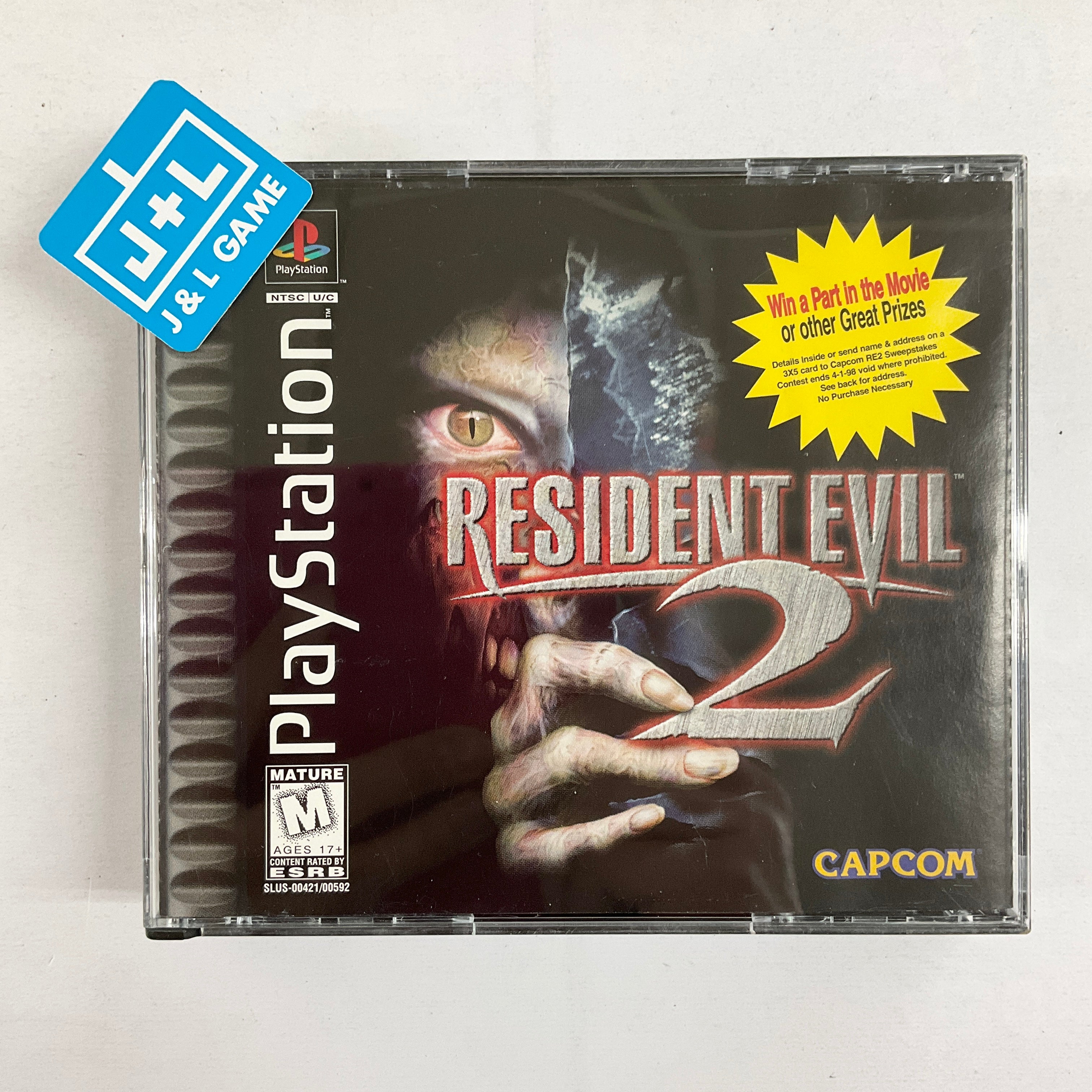 Resident Evil 2 - (PS1) PlayStation 1 [Pre-Owned] Video Games Capcom   