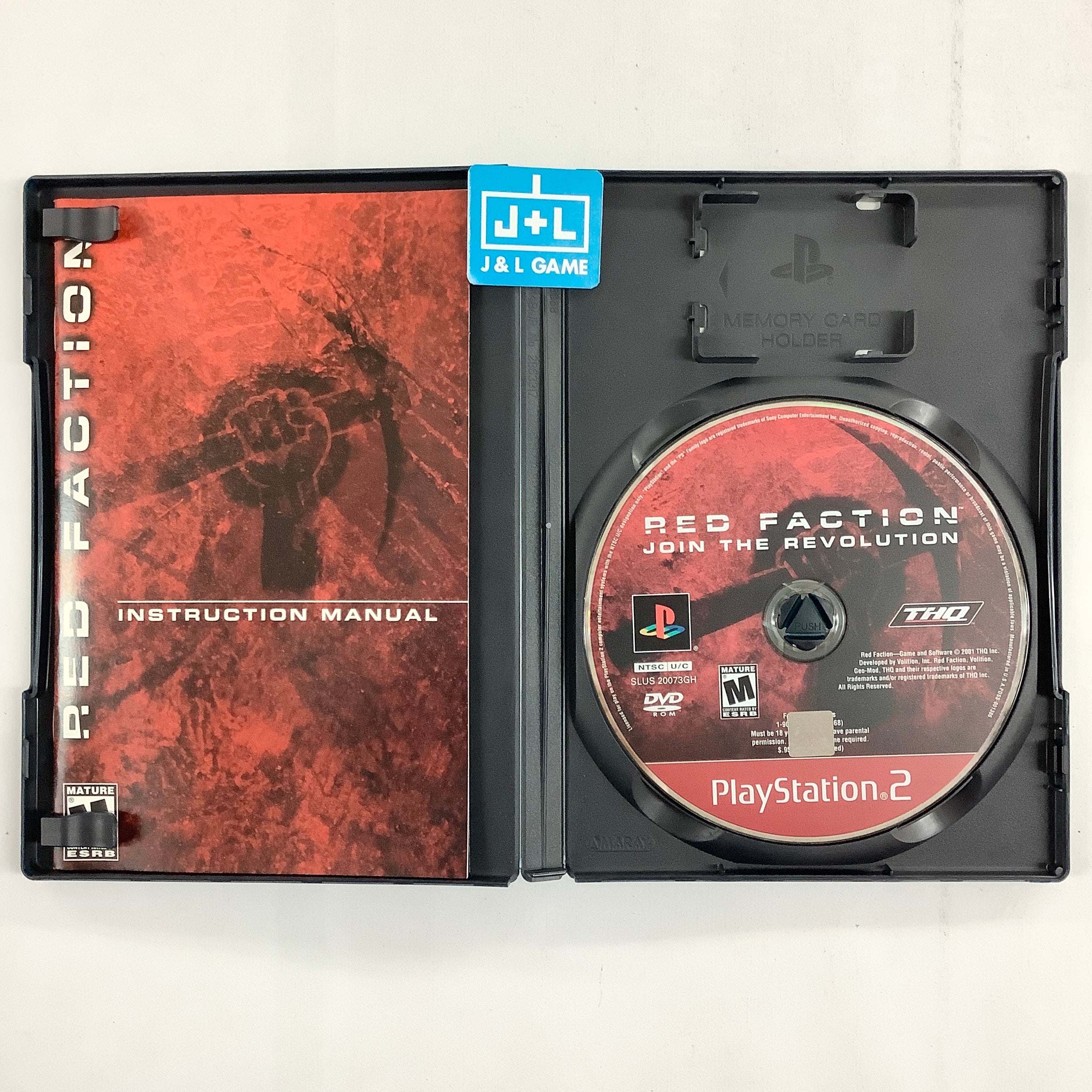 Red Faction (Greatest Hits) - (PS2) PlayStation 2 [Pre-Owned] Video Games THQ   