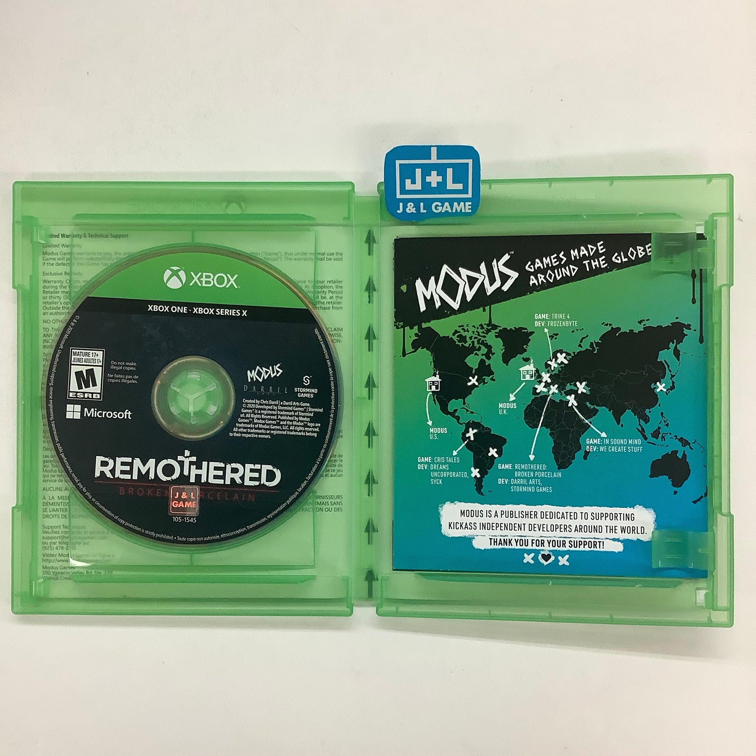 Remothered: Broken Porcelain - (XSX) Xbox Series X [Pre-Owned] Video Games Modus   