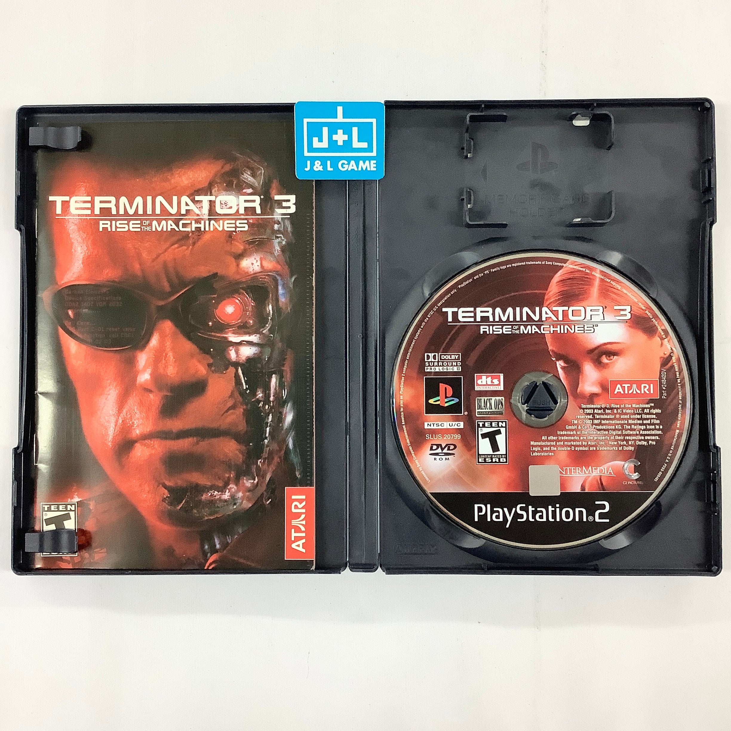 Terminator 3: Rise of the Machines - (PS2) PlayStation 2 [Pre-Owned] Video Games Atari SA   