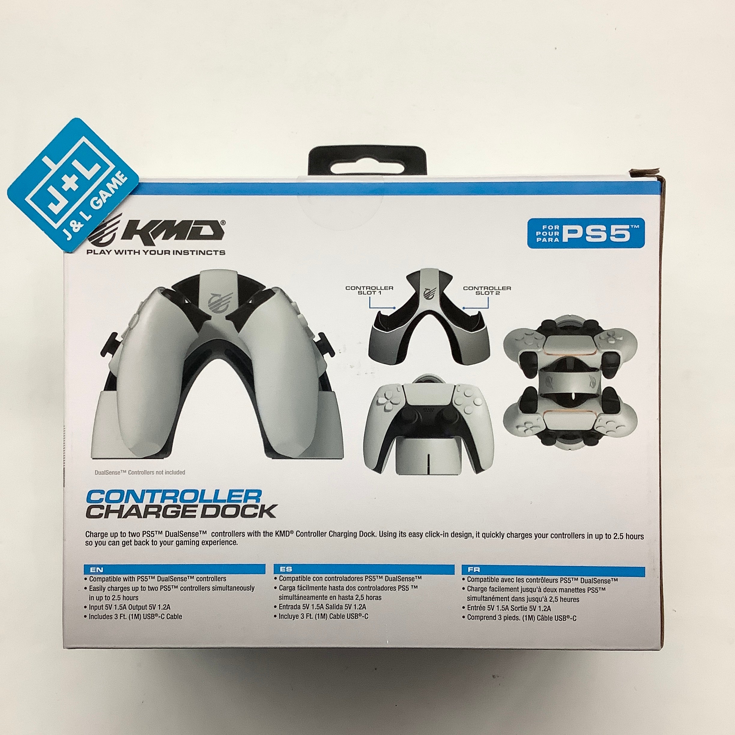 KMD PlayStation 5 Dual Charging Dock - (PS5) PlayStation 5 Accessories KMD   