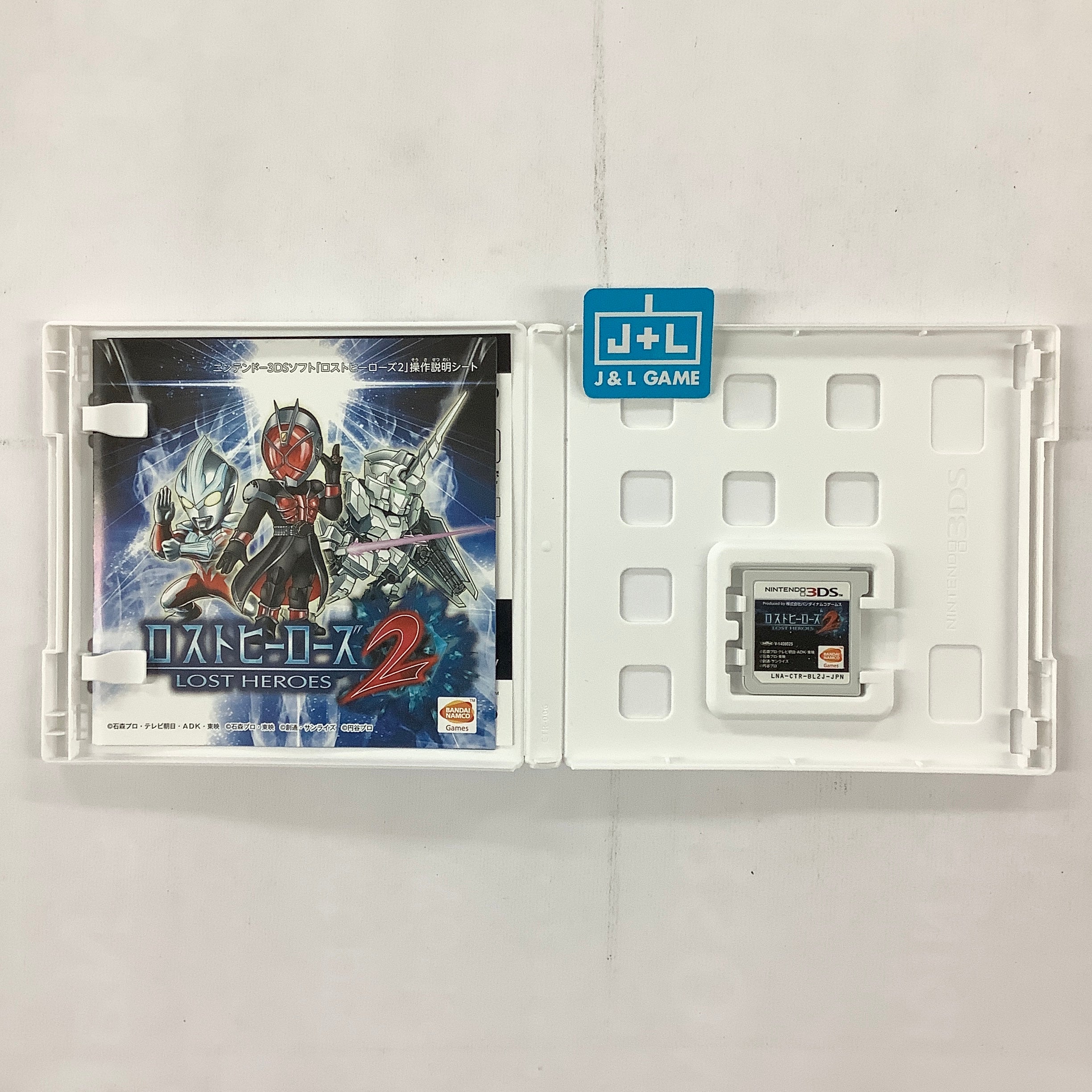 Lost Heroes 2 - Nintendo 3DS [Pre-Owned] (Japanese Import) Video Games Bandai Namco Games   