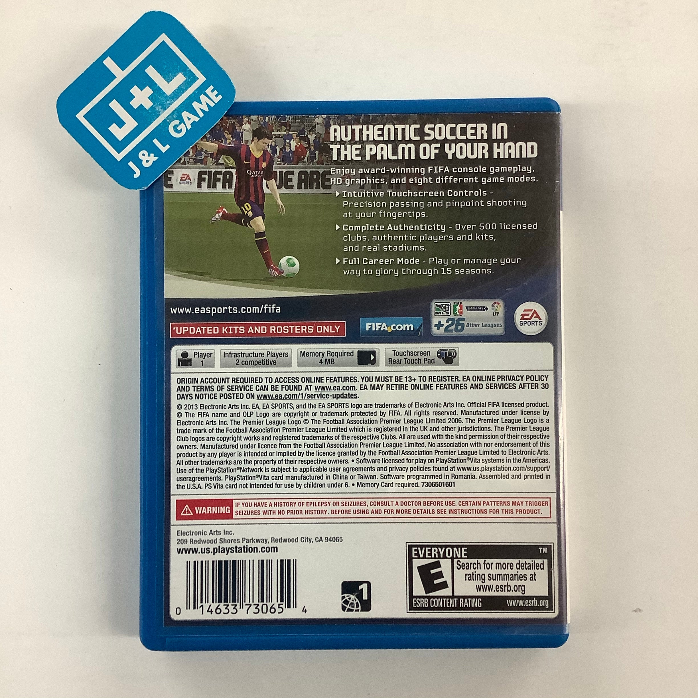 FIFA 14 Legacy Edition - (PSV) PlayStation Vita [Pre-Owned] Video Games Electronic Arts   