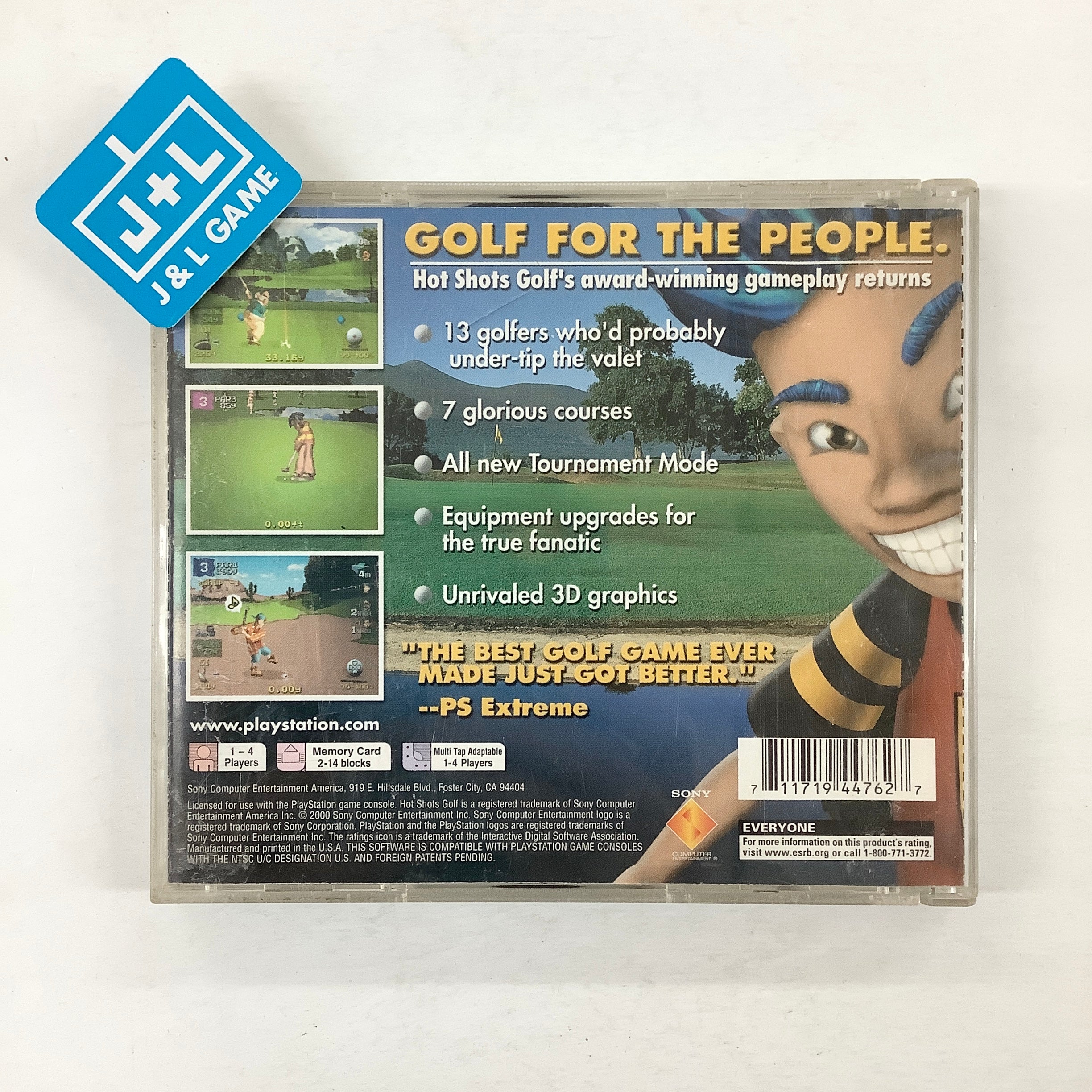 Hot Shots Golf 2 - (PS1) PlayStation 1 [Pre-Owned] Video Games SCEA   