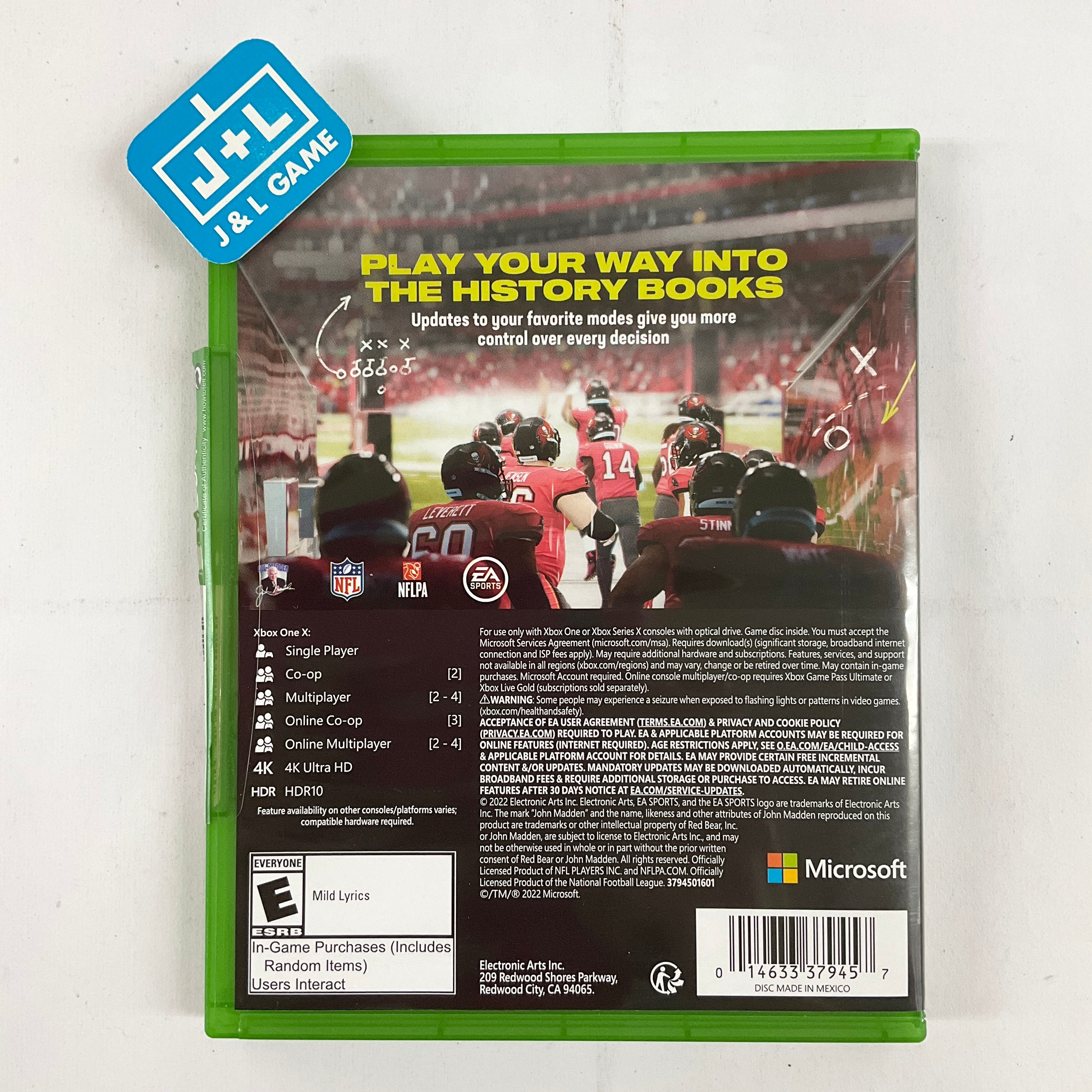 Madden NFL 23 - (XB1) Xbox One [UNBOXING] Video Games Electronic Arts   