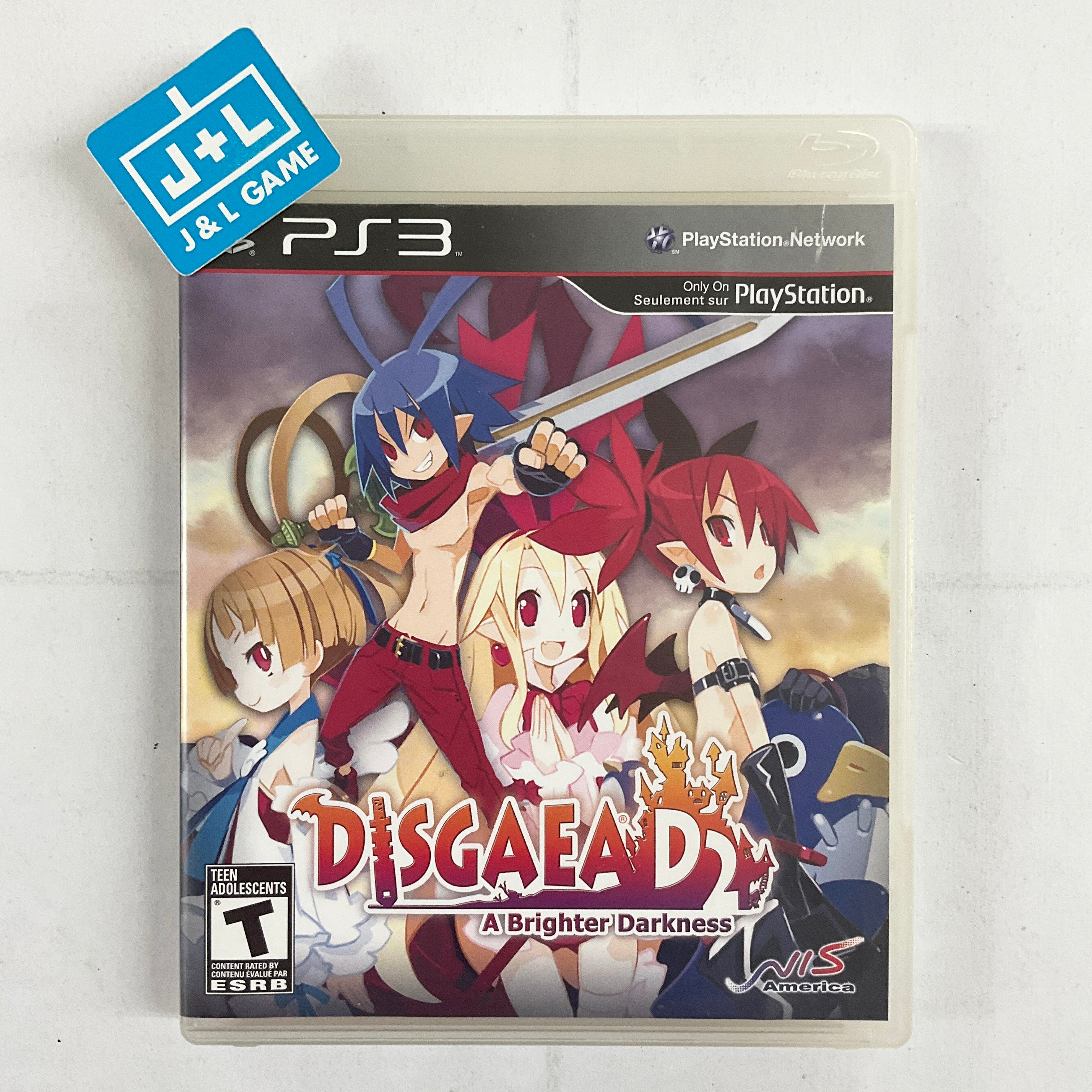 Disgaea D2: A Brighter Darkness - (PS3) PlayStation 3 [Pre-Owned] Video Games NIS America   