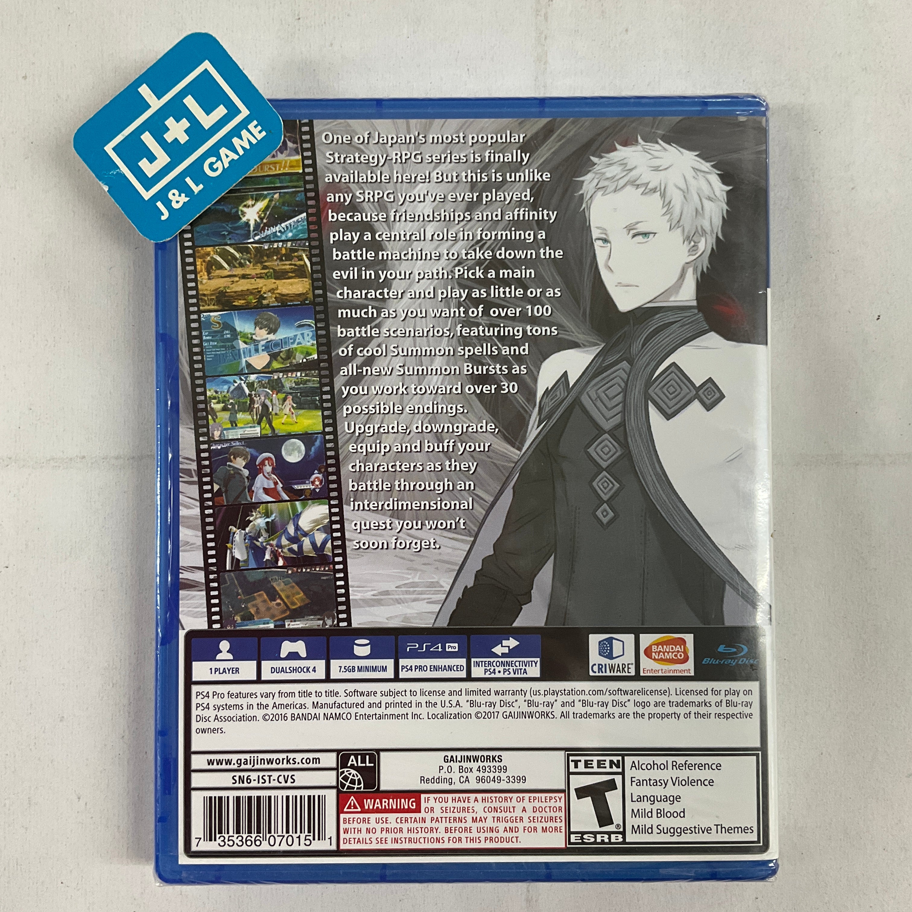 Summon Night 6 Lost Borders - (PS4) PlayStation 4 Video Games Bandai Namco Games   