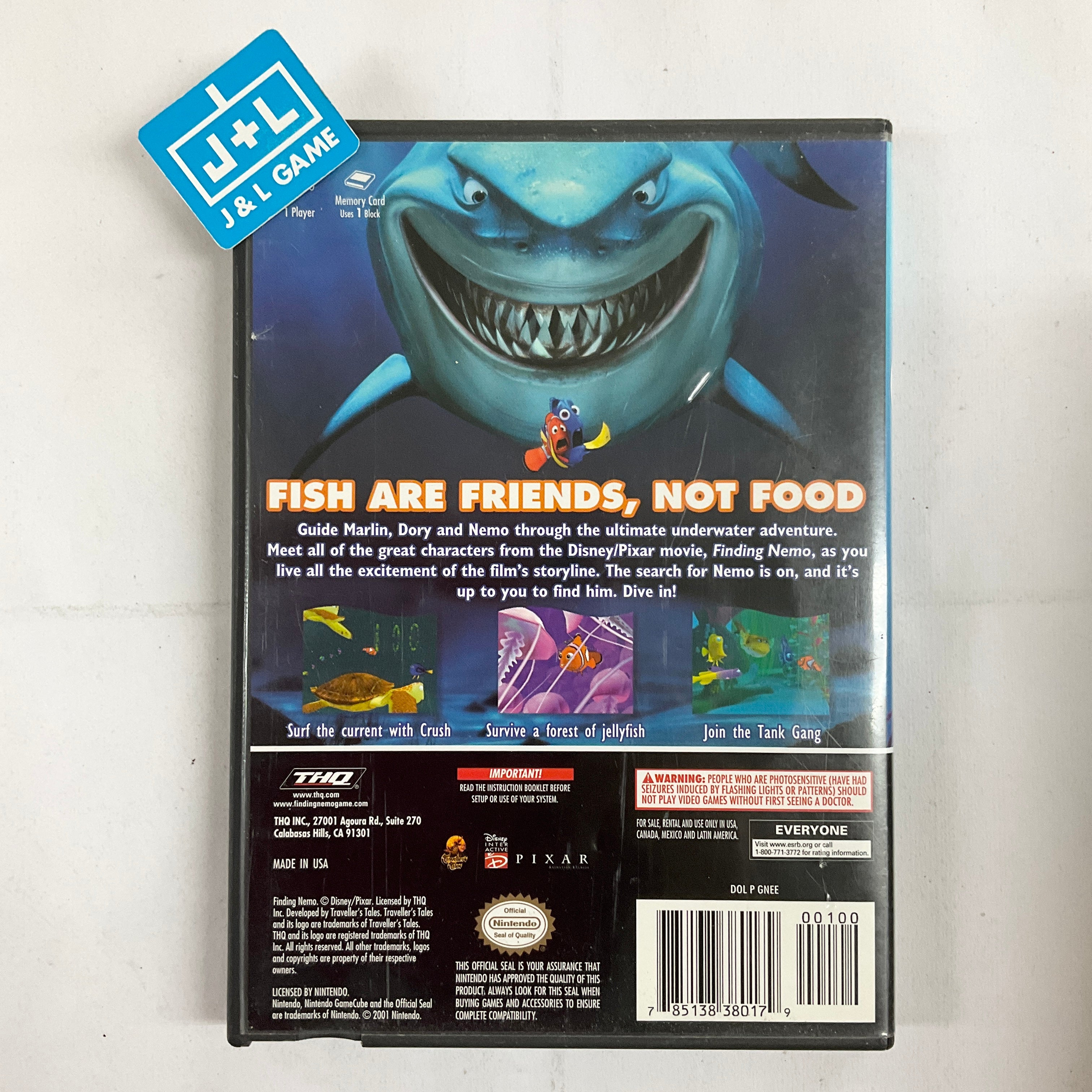 Finding Nemo - (GC) GameCube [Pre-Owned] Video Games THQ   